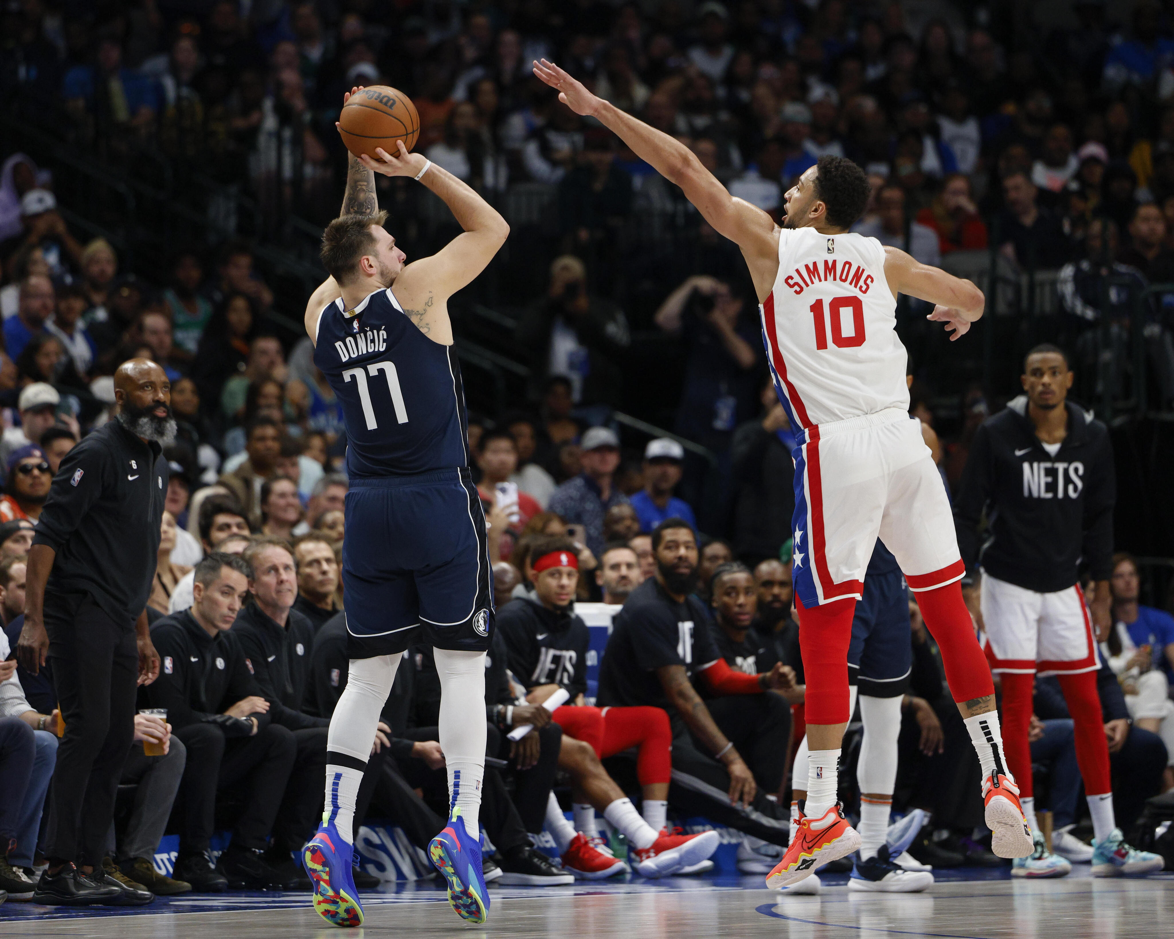 Photos: Mavs Come Out On Top In Luka Doncic-Kevin Durant Showdown