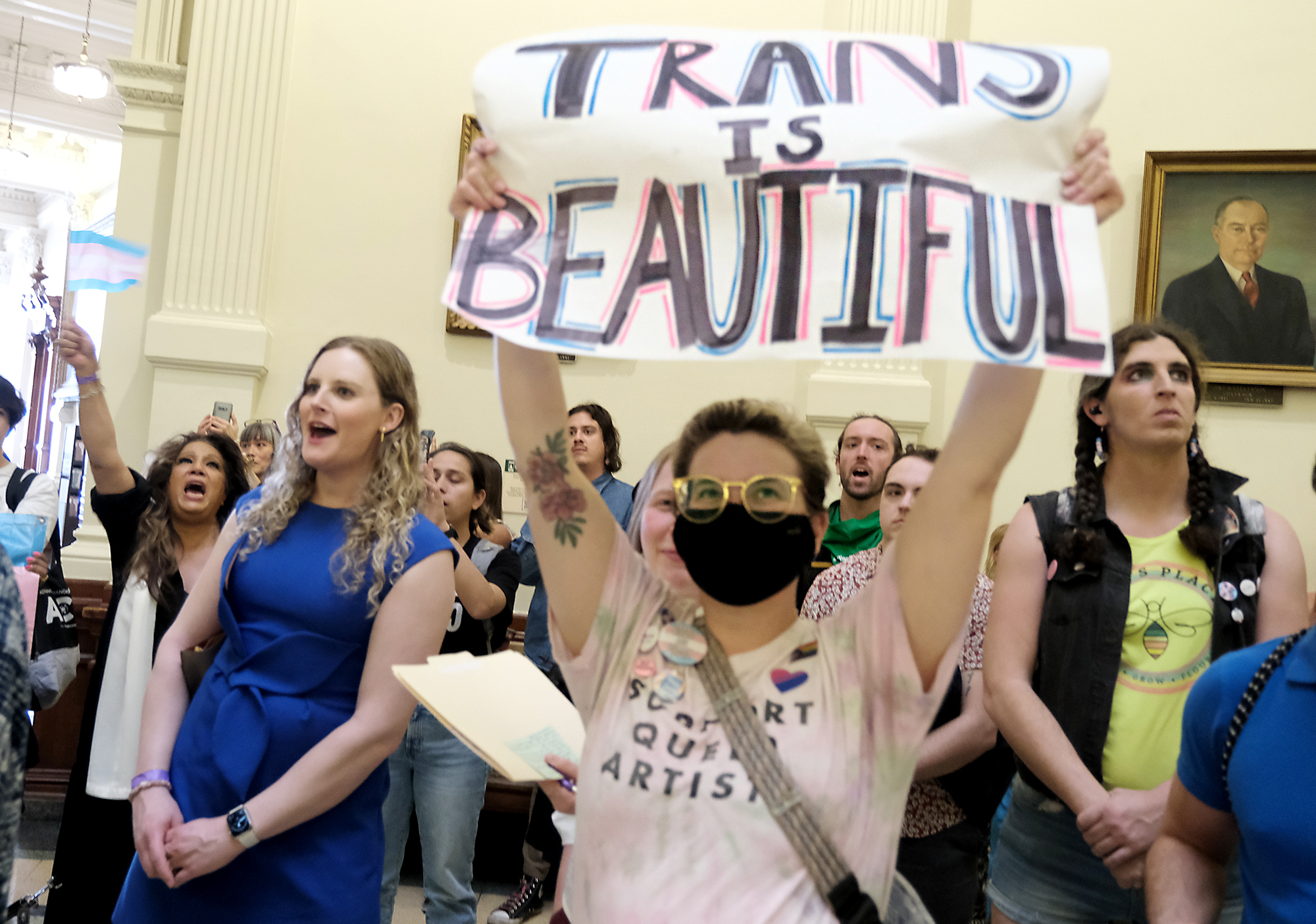 In past Pride events, transgender people have often been sidelined. Not  this year