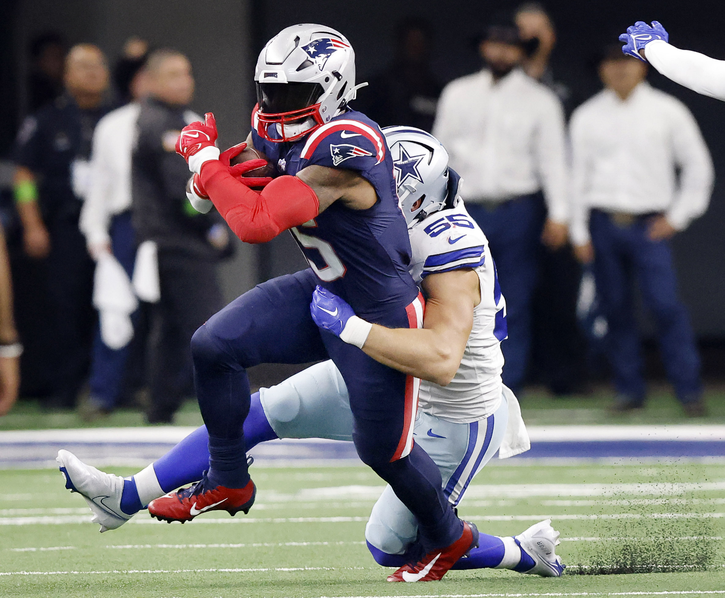 Dallas Cowboys pull off fake field goal attempt with defensive end Chauncey  Golston two-point conversion