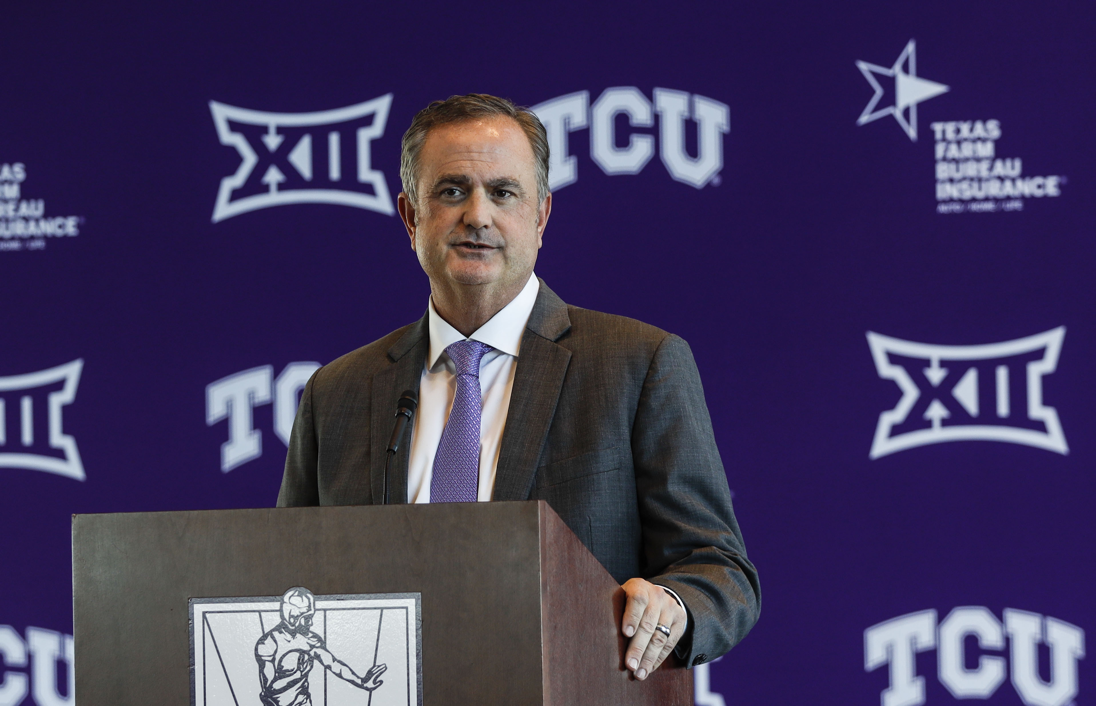 It's Official: TCU Introduces Sonny Dykes As Horned Frogs' New Head ...