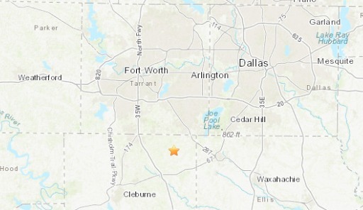 Magnitude-3.2 and 3.0 earthquakes were detected near Mansfield on Wednesday, May 1, 2024.