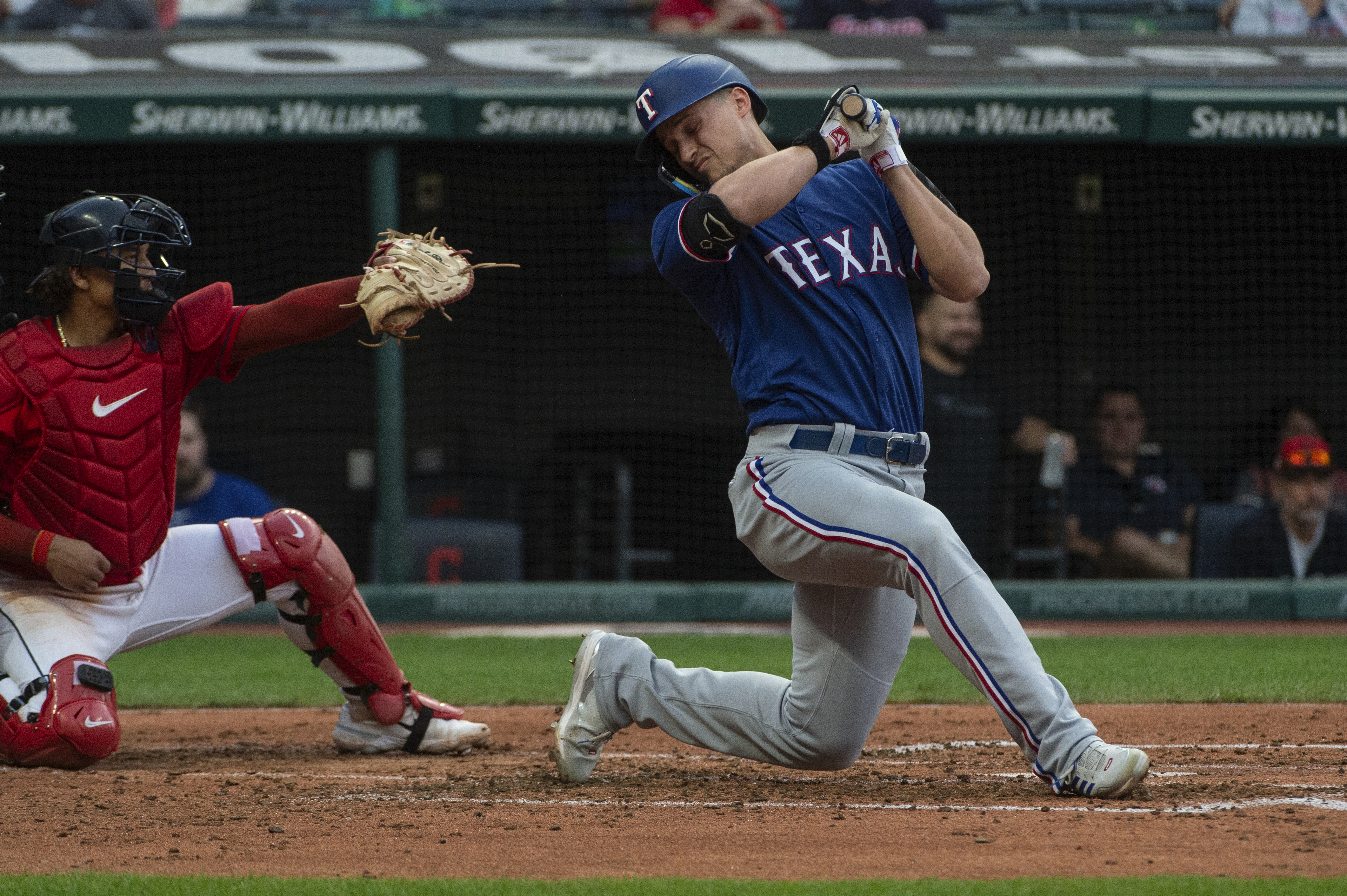 Rangers Complete Sweep of Guardians