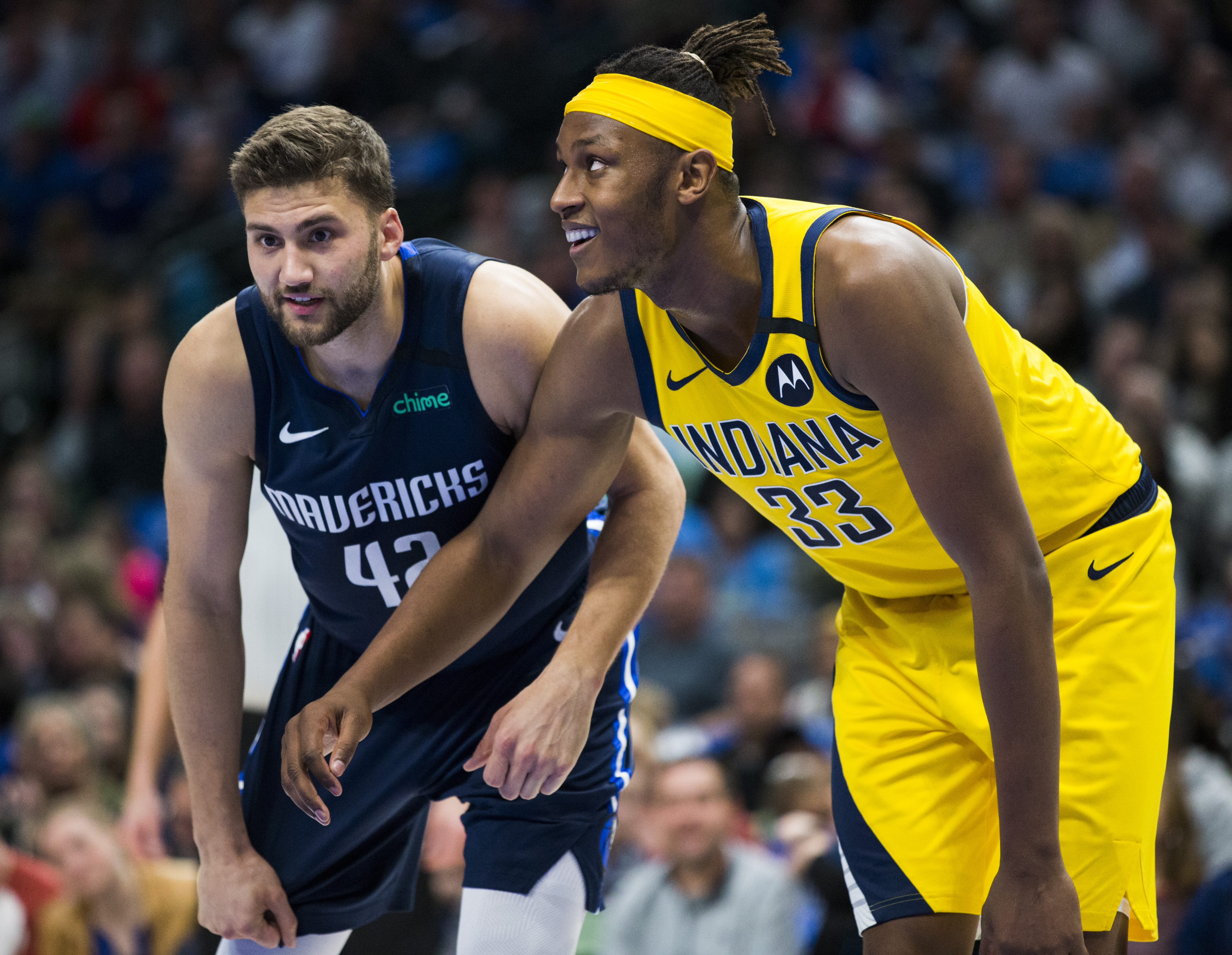 Pacers Center Myles Turner A Euless Trinity Grad Is Questionable To Face Mavs With Hand Fracture