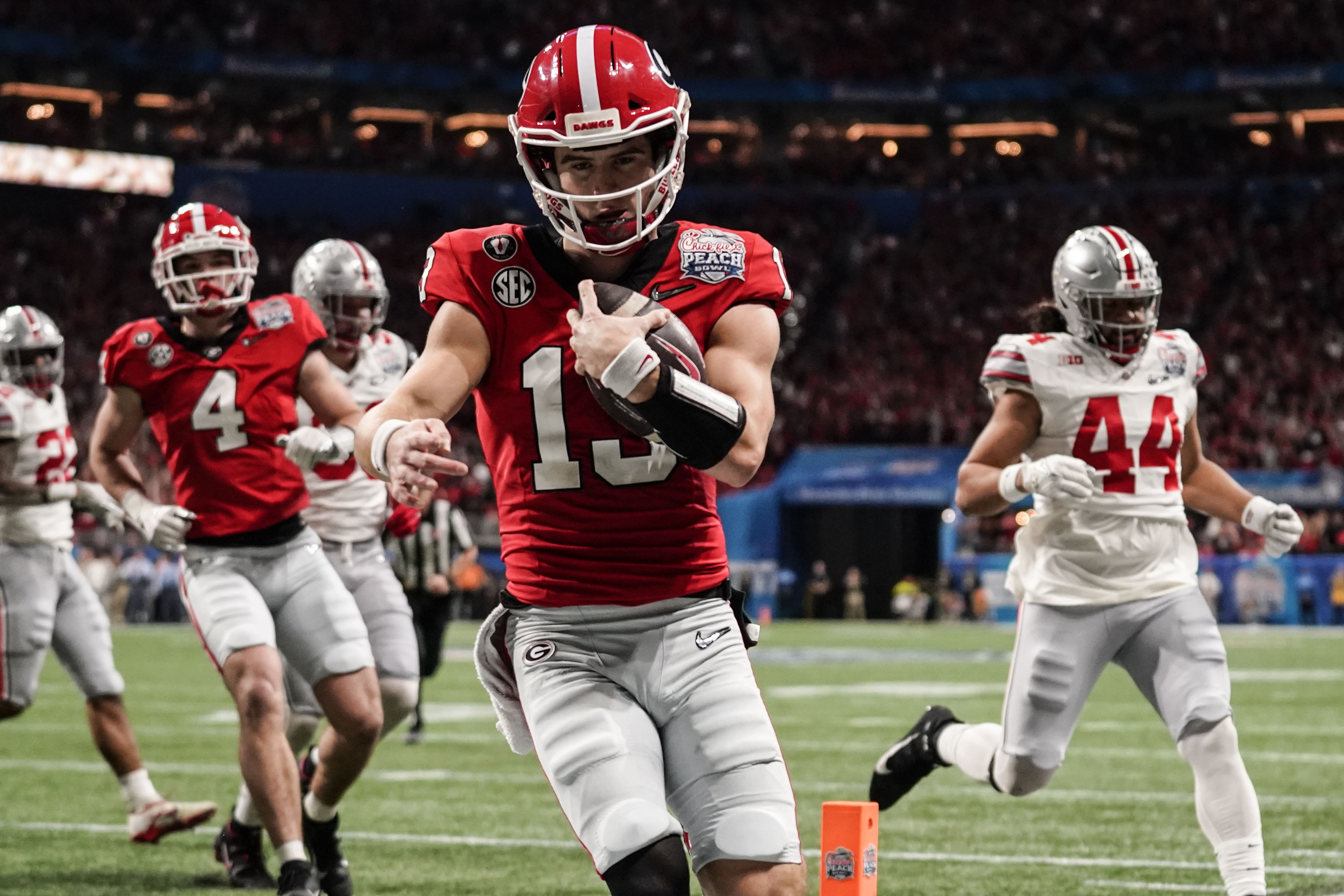 2022 College Football Playoff bowl games: Georgia, Michigan, TCU, Ohio  State fill four-team field 