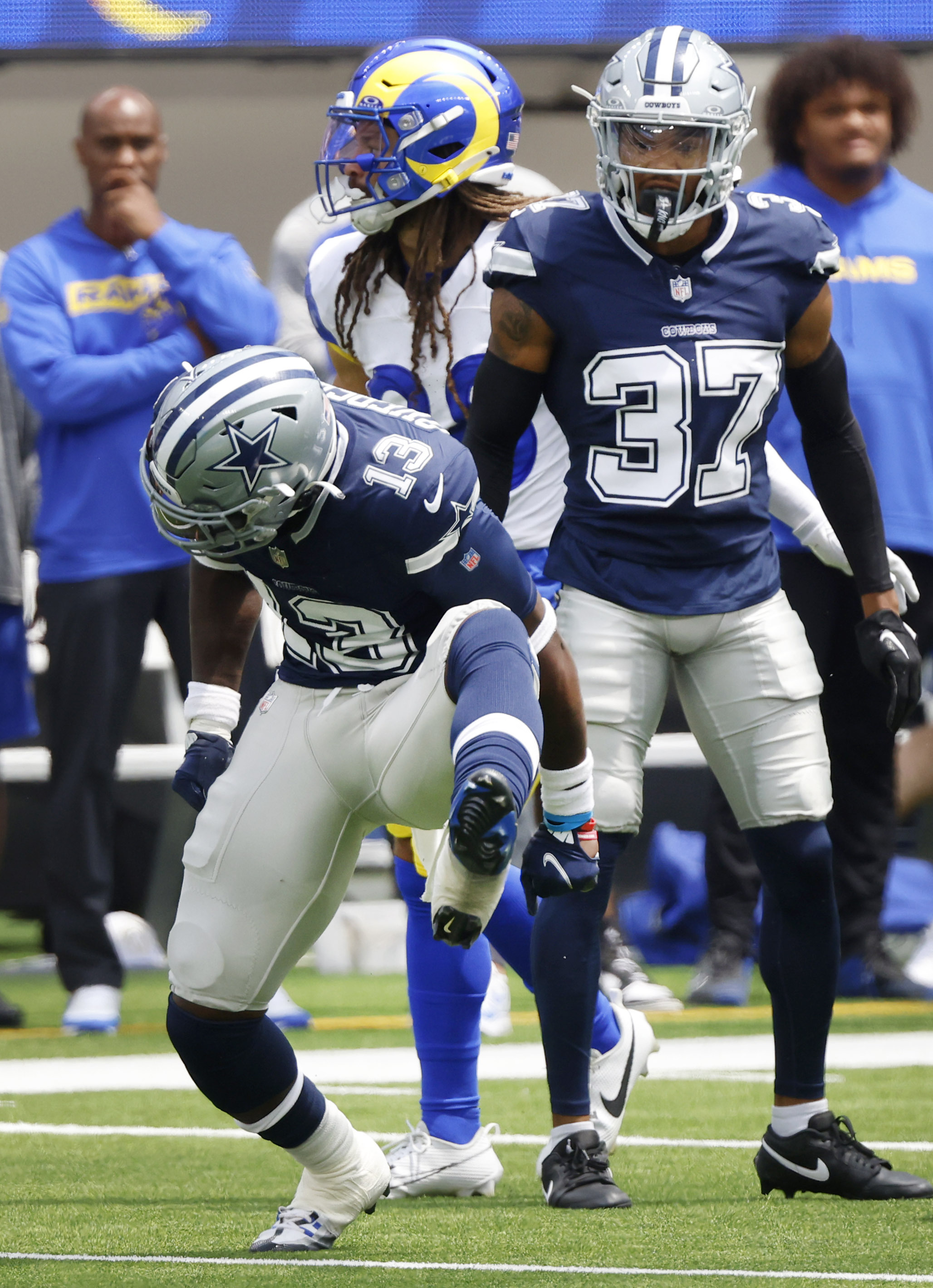 dallas cowboys　フットボールジャージ DALLAS COWBOYS ゲームジャージ no.22 E.SMITH - メルカリ
