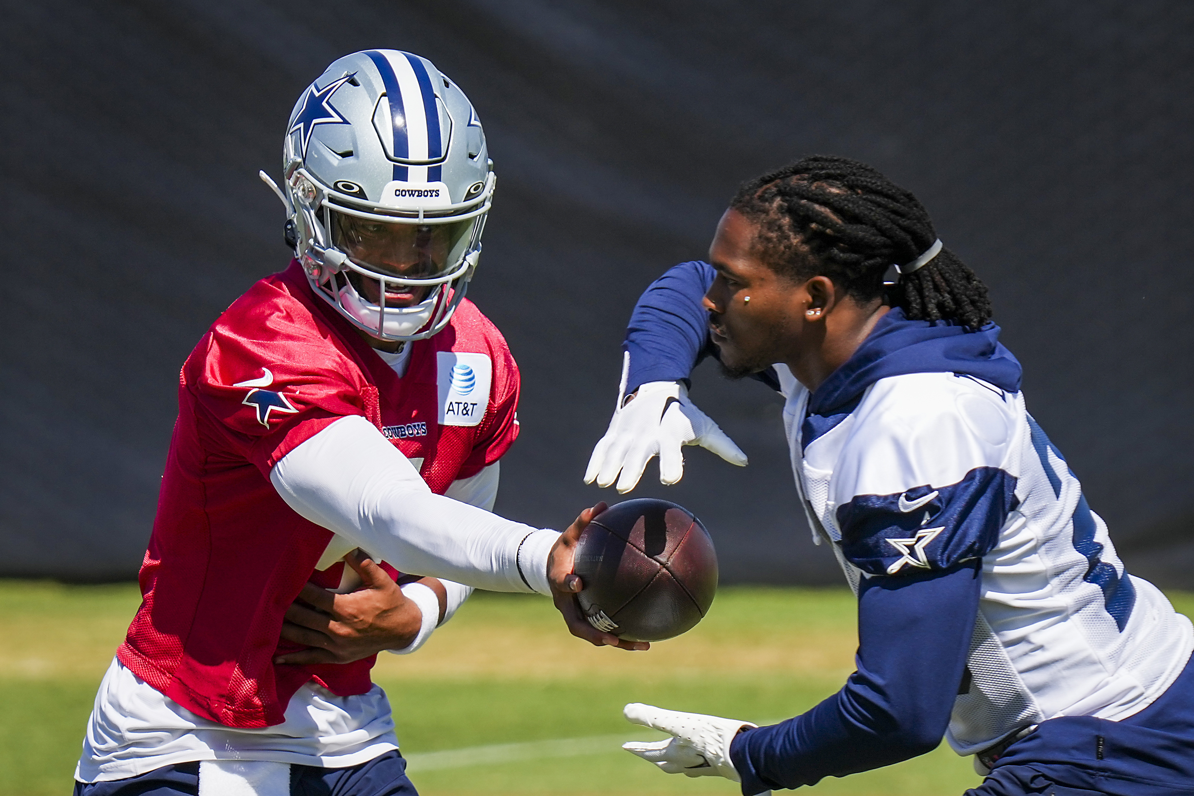 The Dallas Cowboys' Rico Dowdle earned his chance to play. - The