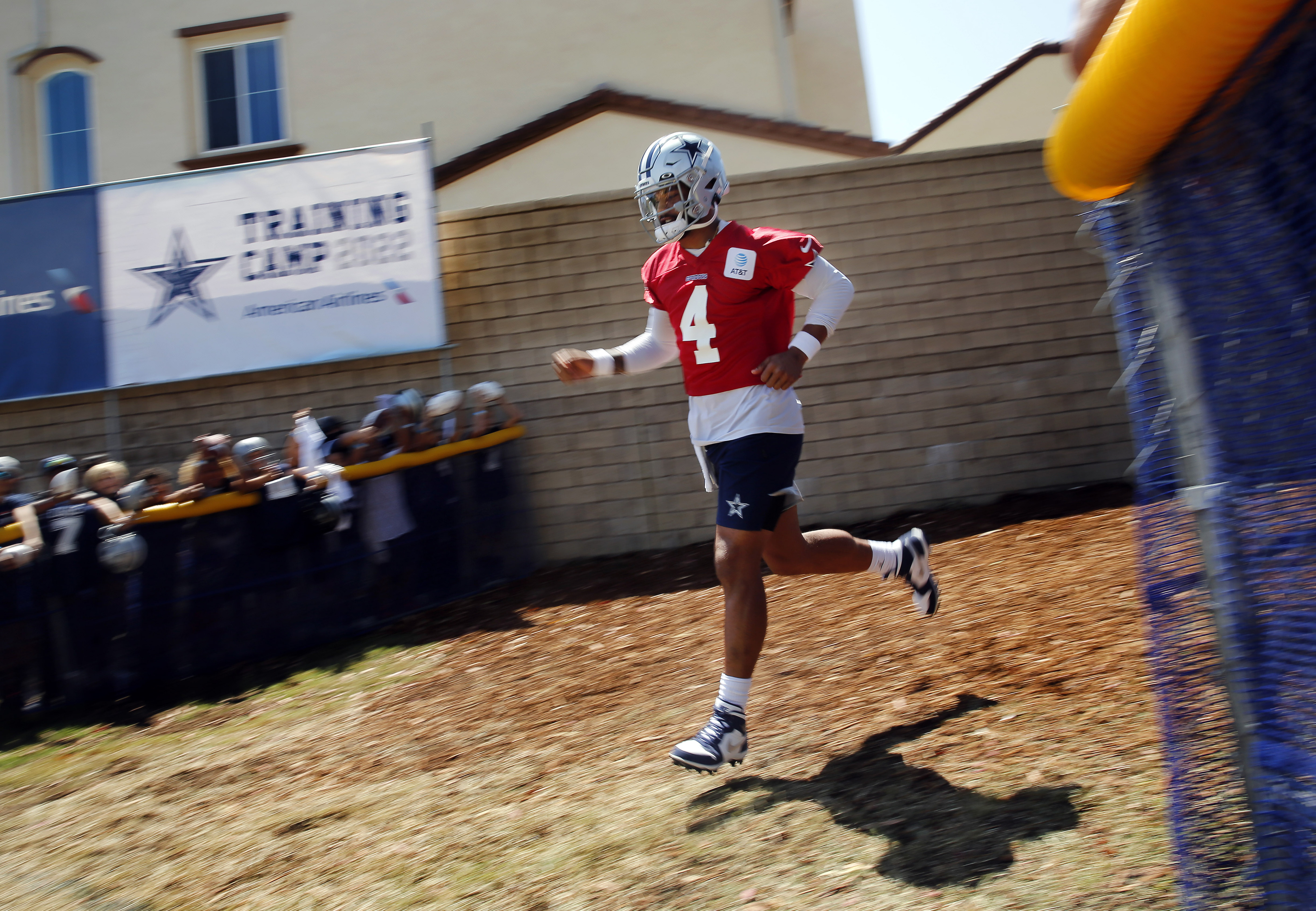 Cowboys training camp photos: QB Dak Prescott celebrates his 29th birthday  with the fans