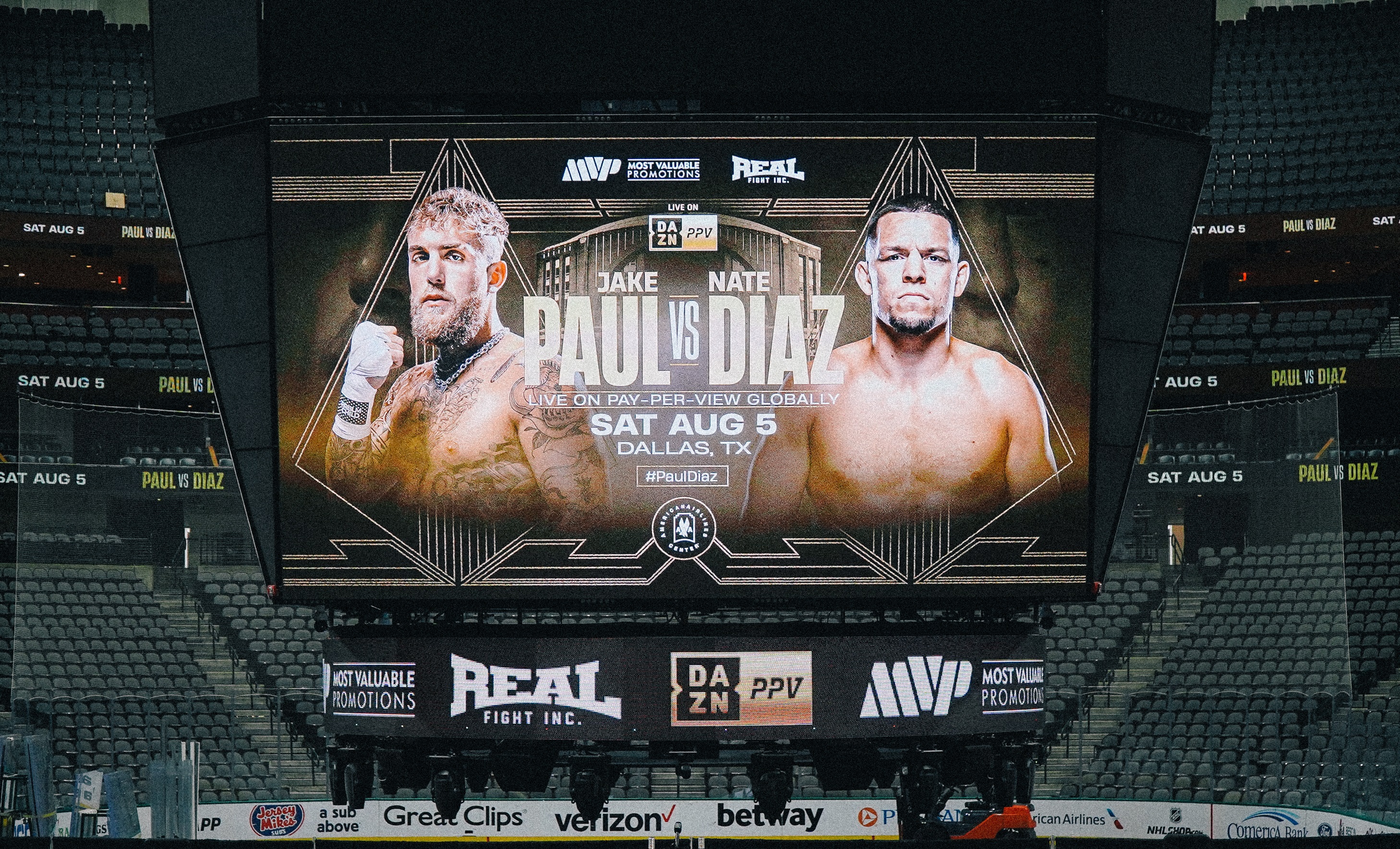 Fight week schedule, events announced for Jake Paul-Nate Diaz in Dallas