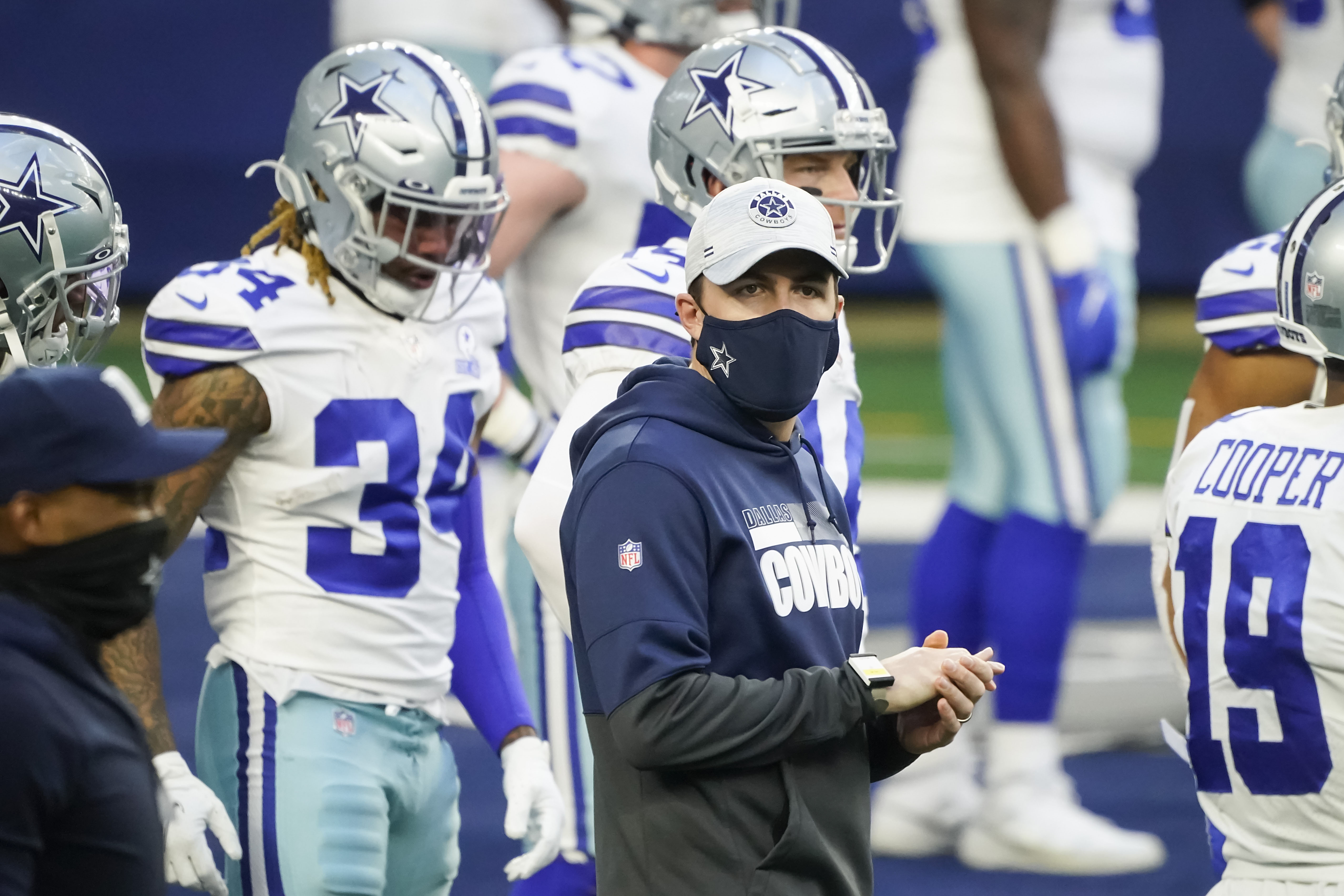 Boise State practices at Dallas Cowboys' facility ahead of Frisco Bowl