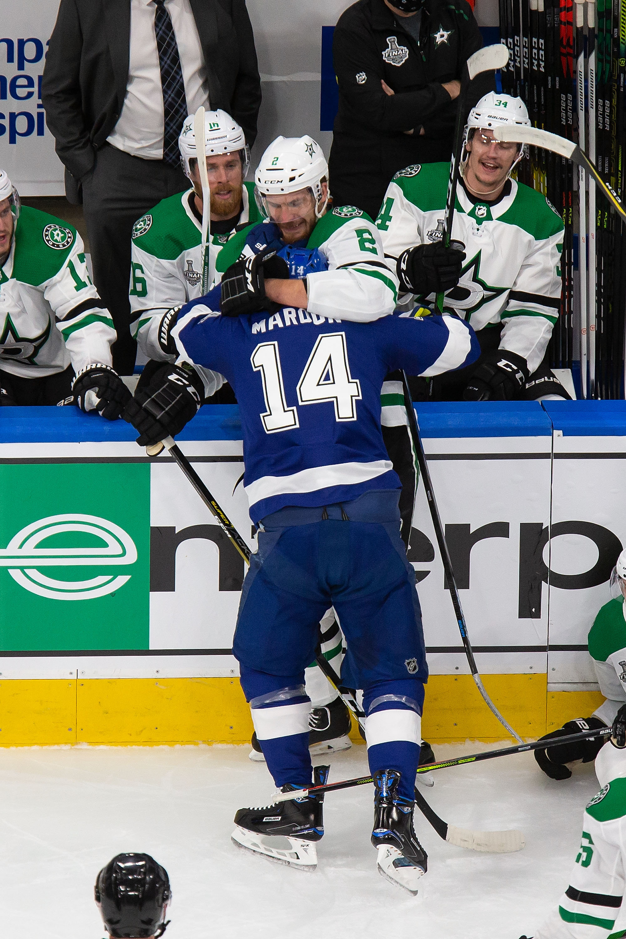 21 Brayden Point Tampa Bay Lightning Green Warm-Up Nickname Jersey