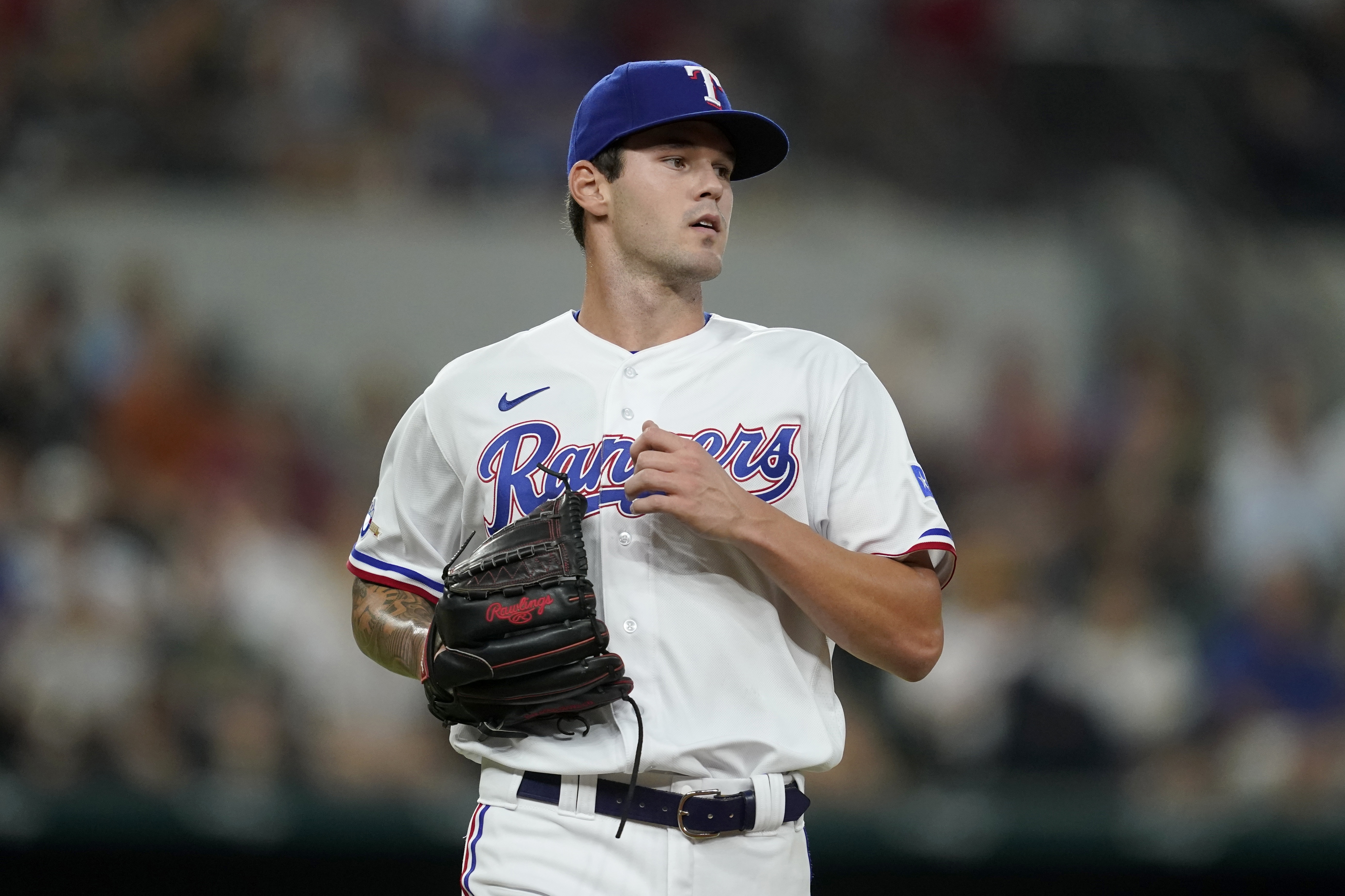 Rangers pitching prospect Cole Ragans on MLB debut, Texas' farm talent