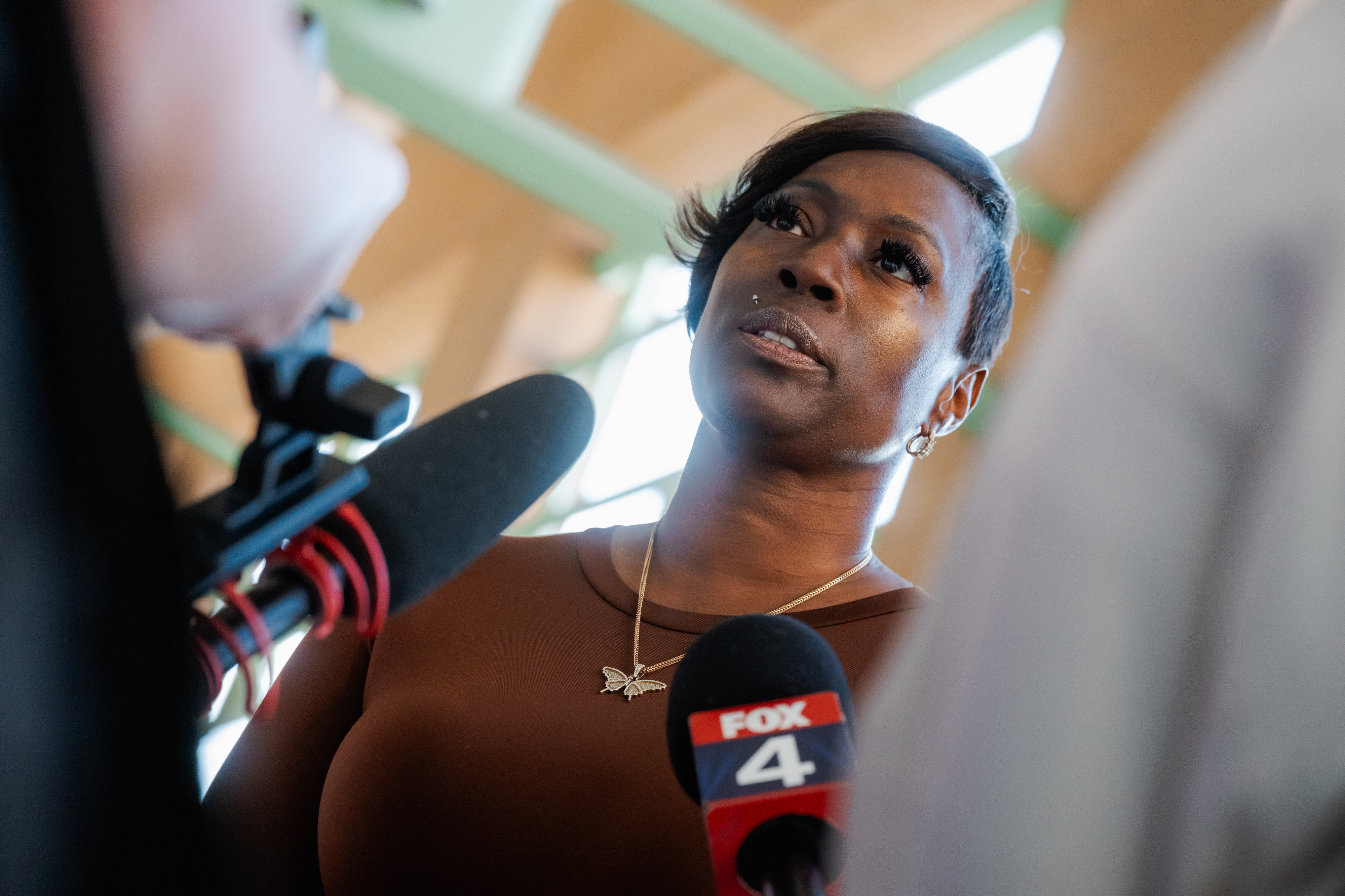 Crystal Mason, who was given a five-year prison sentence for casting a provisional ballot in...
