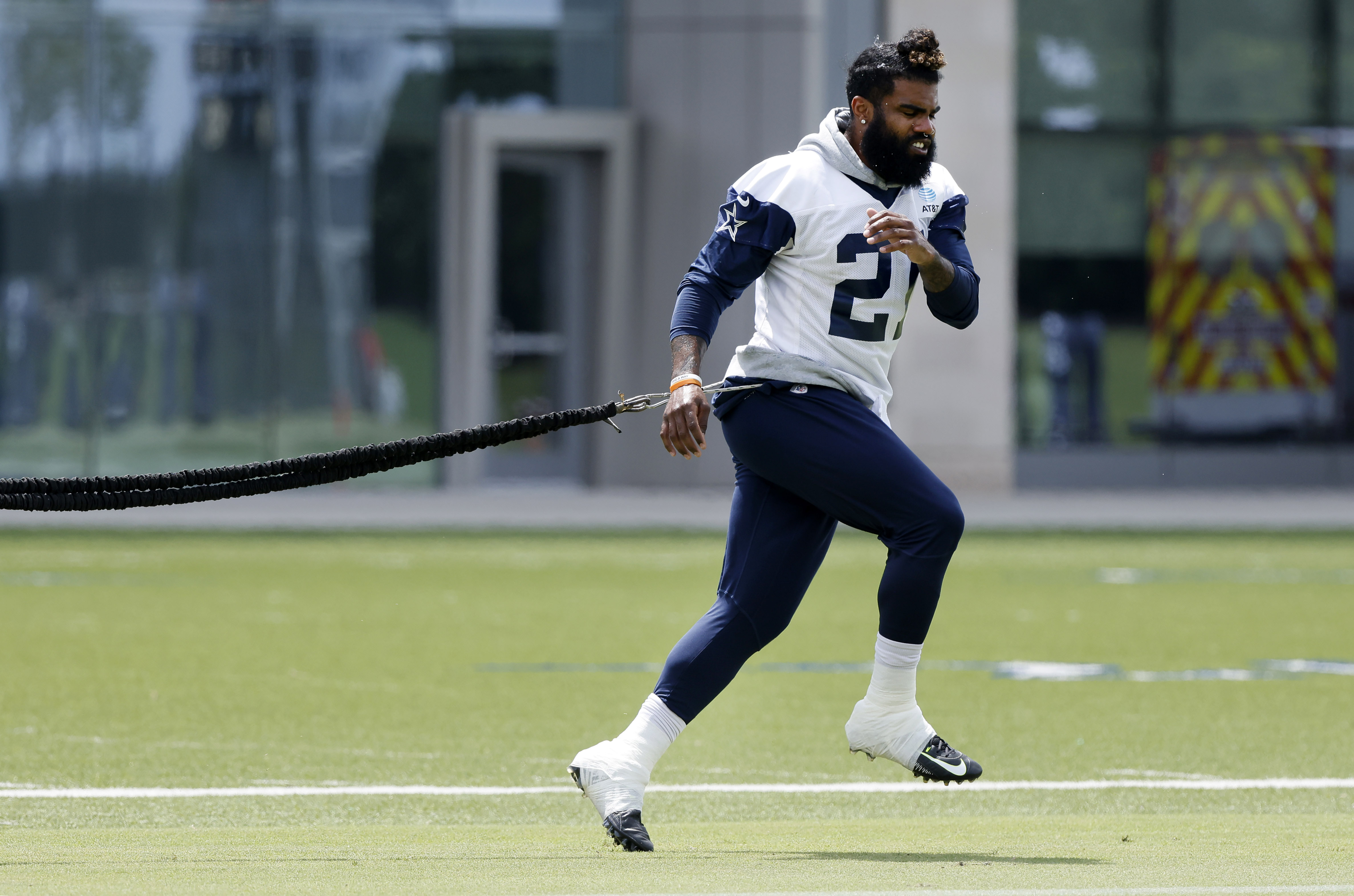 Cowboys Photos: Members Of 53-man Roster, Practice Squad Take The Field ...