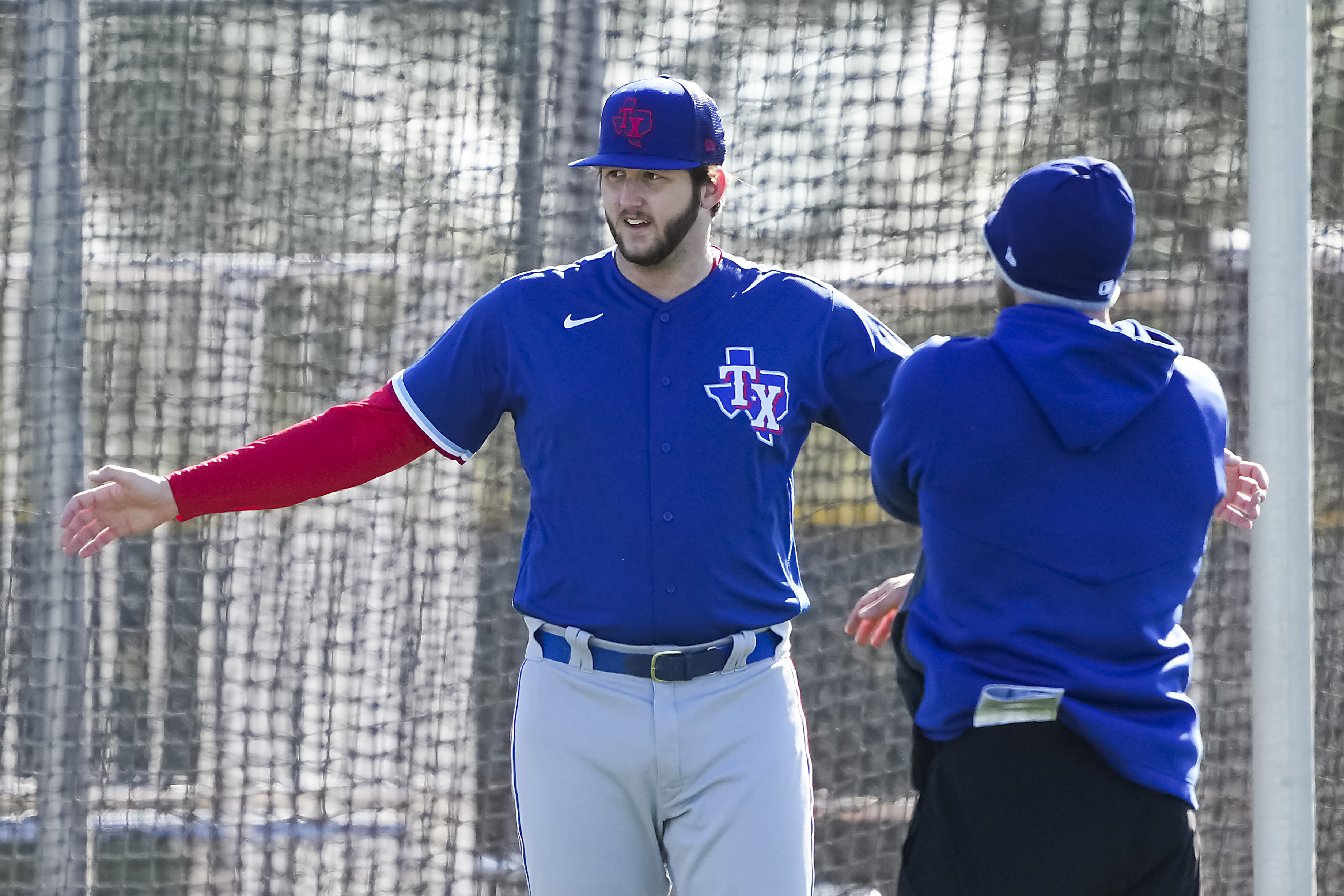 Evan Grant on X: Just make this the Rangers City Connect hats   / X