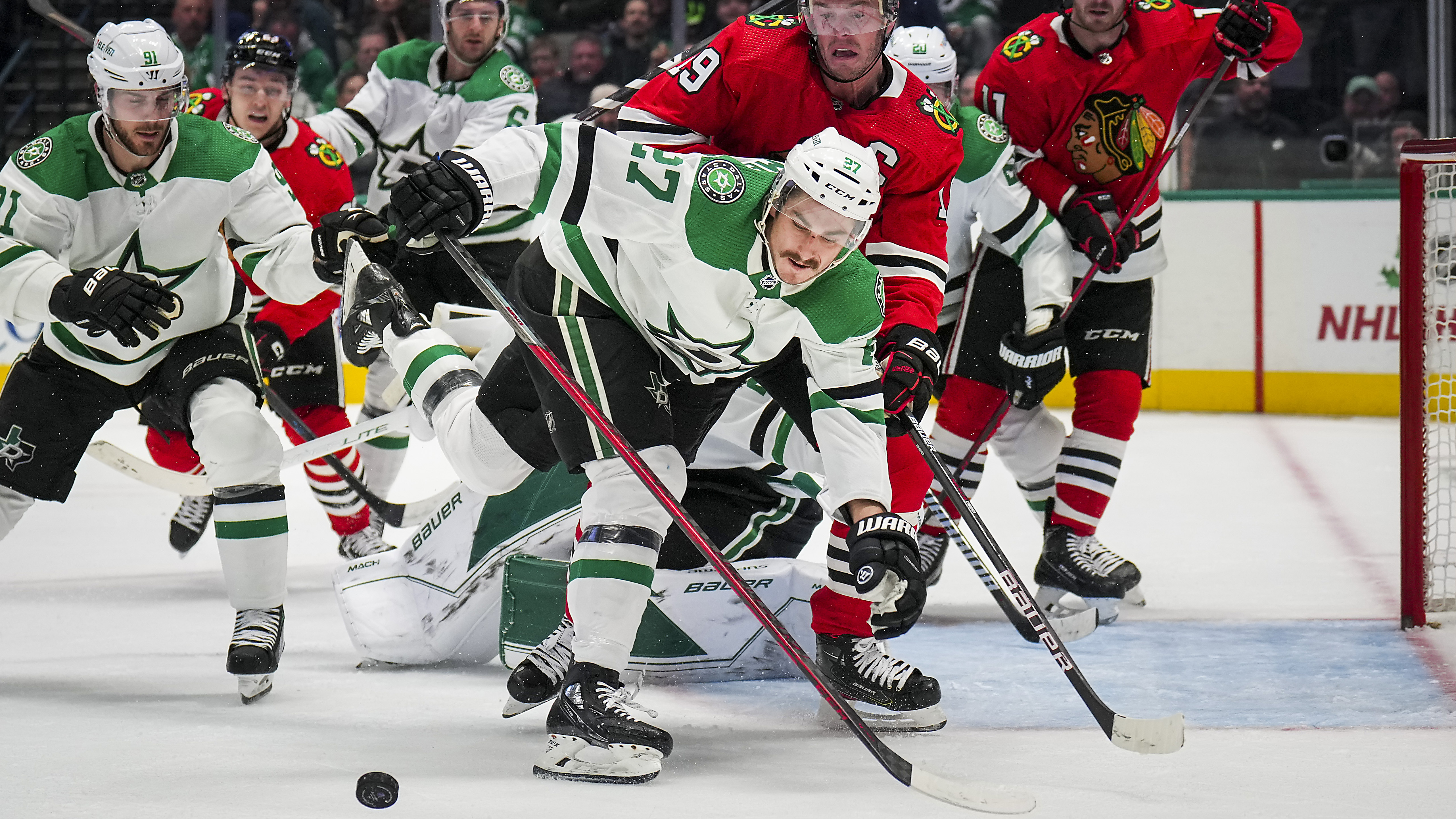 Dallas Stars Reverse Retro 2.0 on display at the game : r