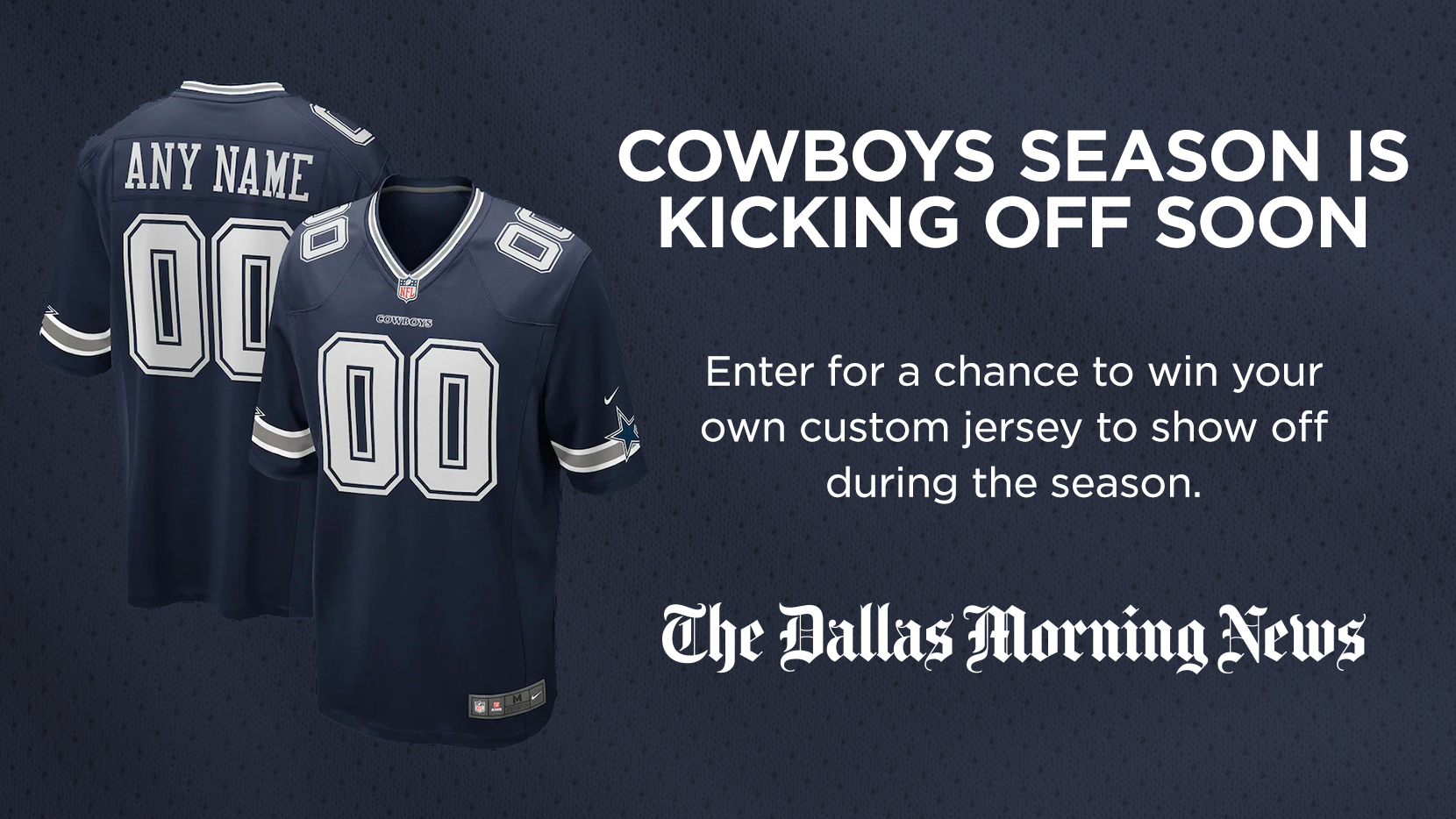 Round 2 of our FREE COWBOYS JERSEY GIVEAWAY ! 💙 Pregame with us