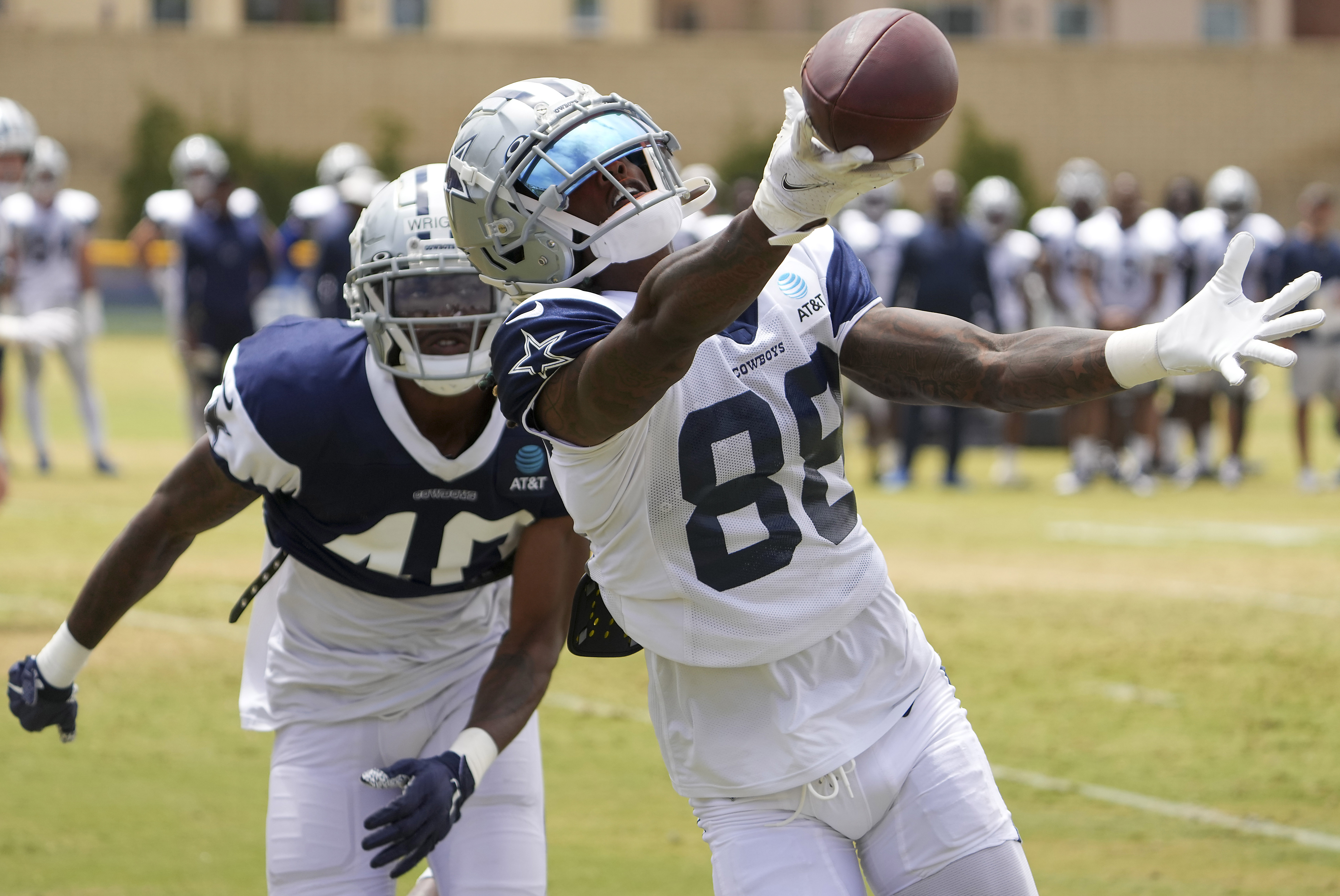 Day in Camp: Cowboys and Rams get rowdy, CeeDee Lamb continues to shine