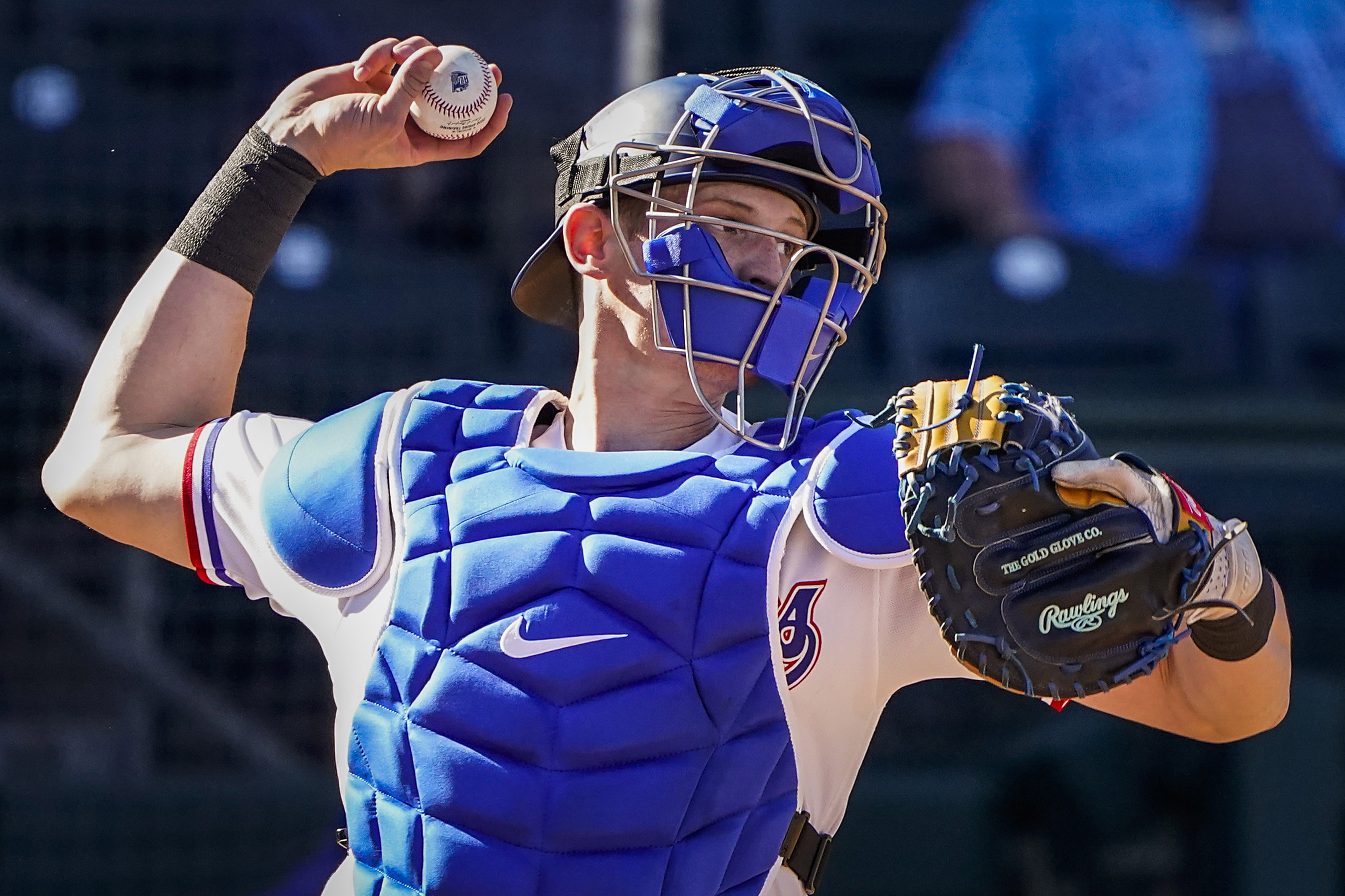 5-year-old adopted through Buckner throws out first pitch at Texas Rangers  game · Foster Care and Adoption · Buckner International