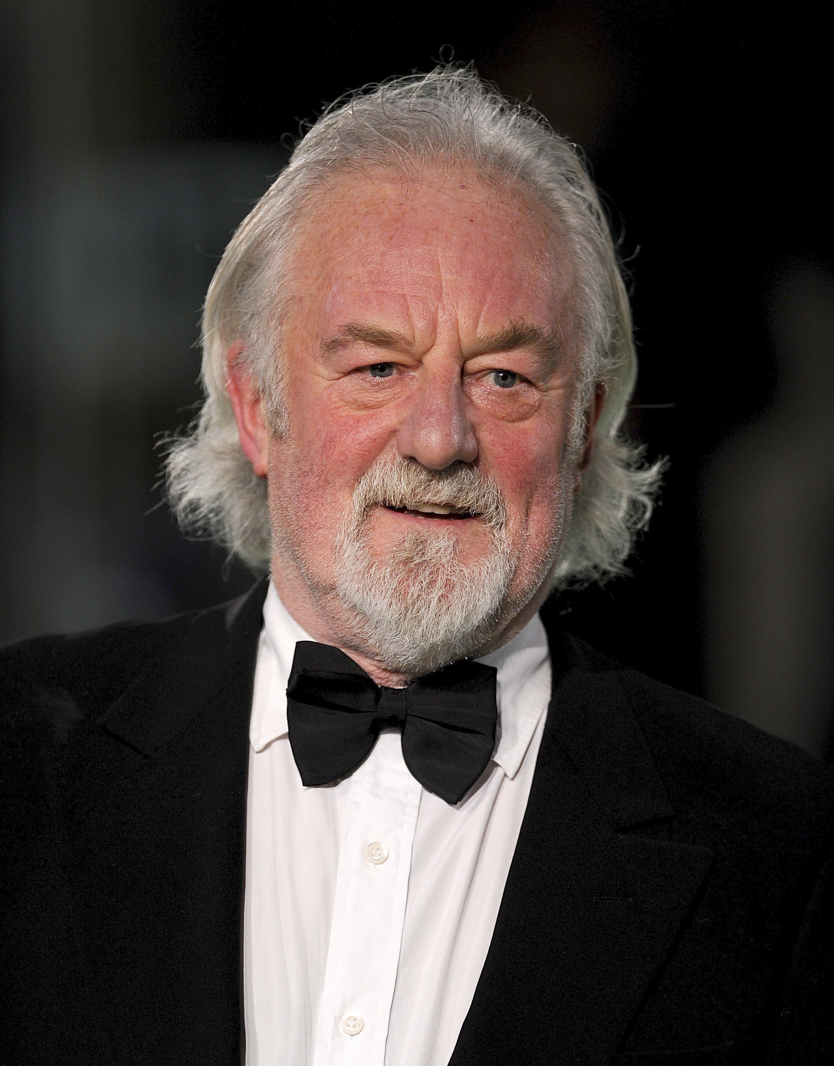Actor Bernard Hill, who delivered a rousing battle cry before leading his people into battle...