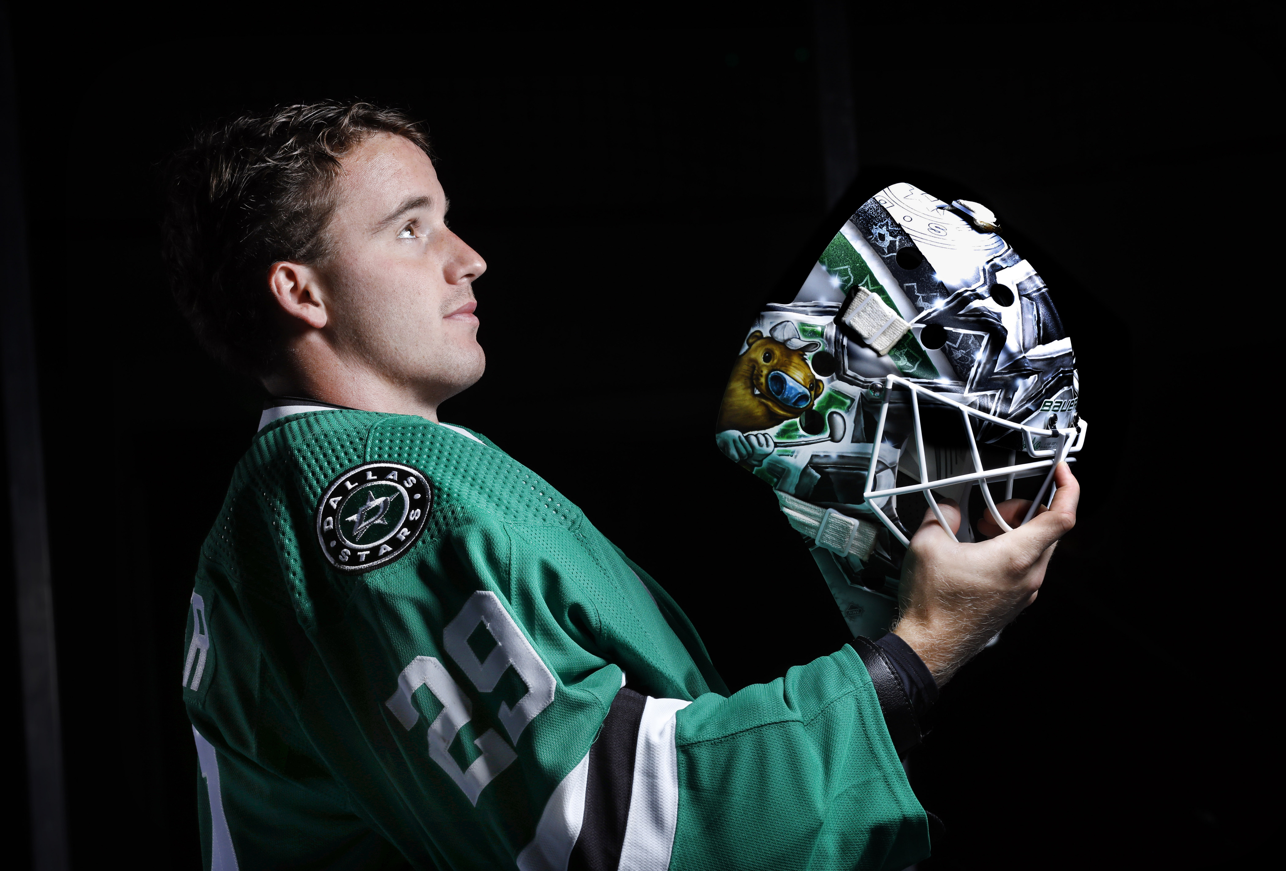 Jake Oettinger is at home with Stars, now wants to incite fear in