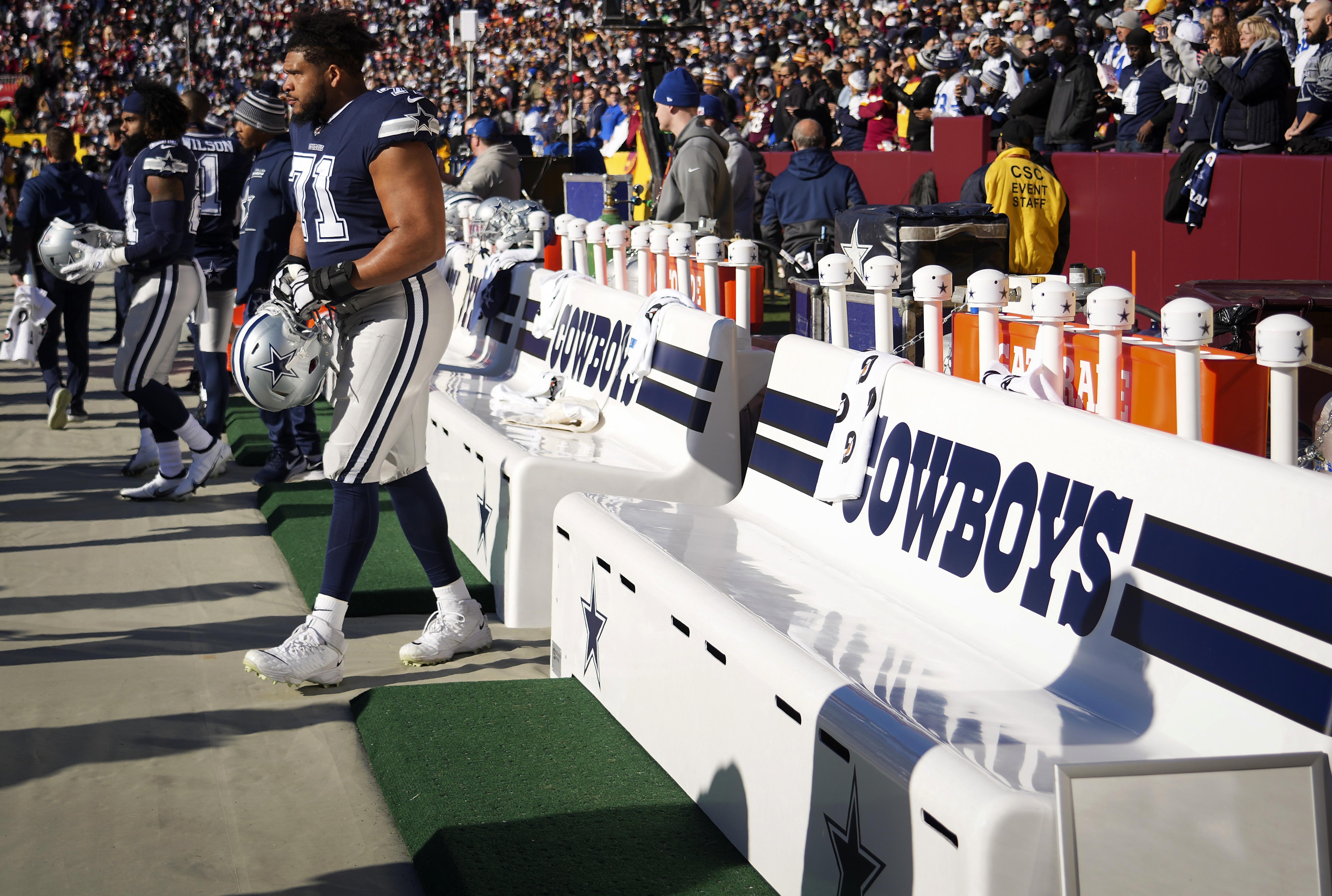 Cowboys-Washington rivalry: Dallas flies in its own sideline