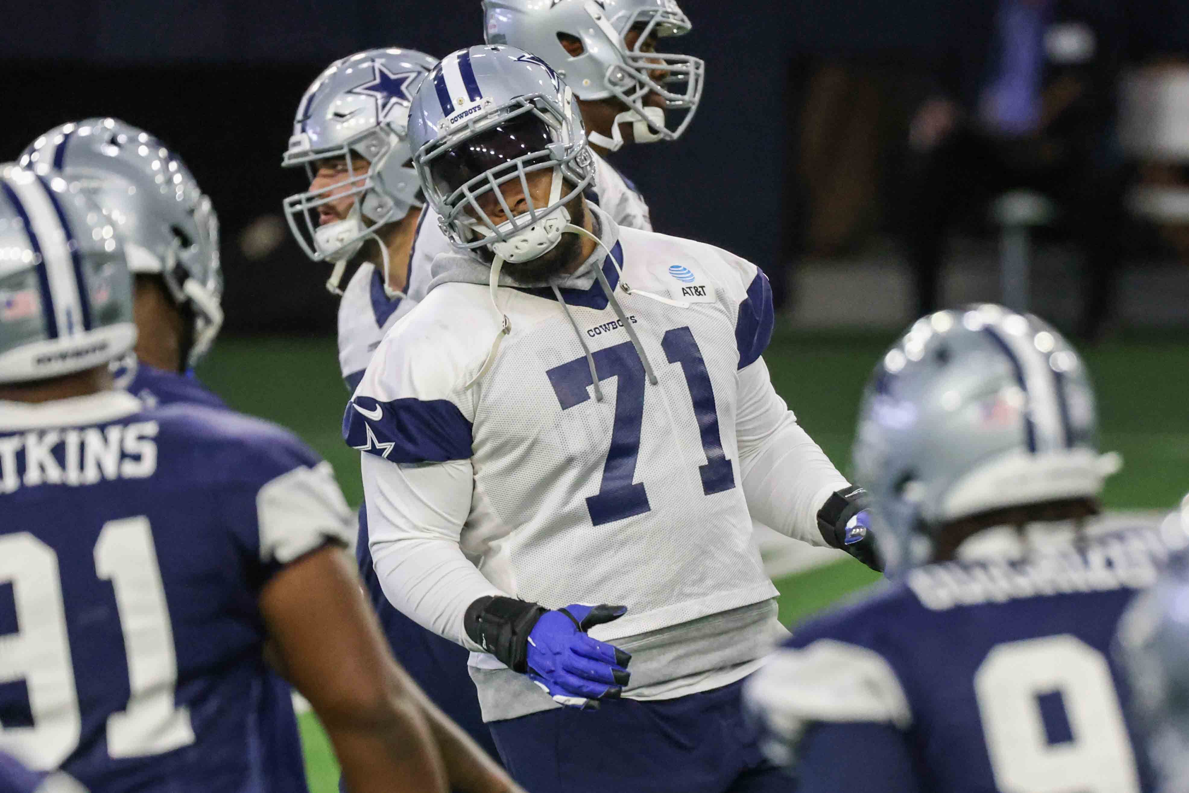 Cowboys prepping both quarterbacks for Vikings; La'el Collins now working  at tackle and guard, Dallas Cowboys