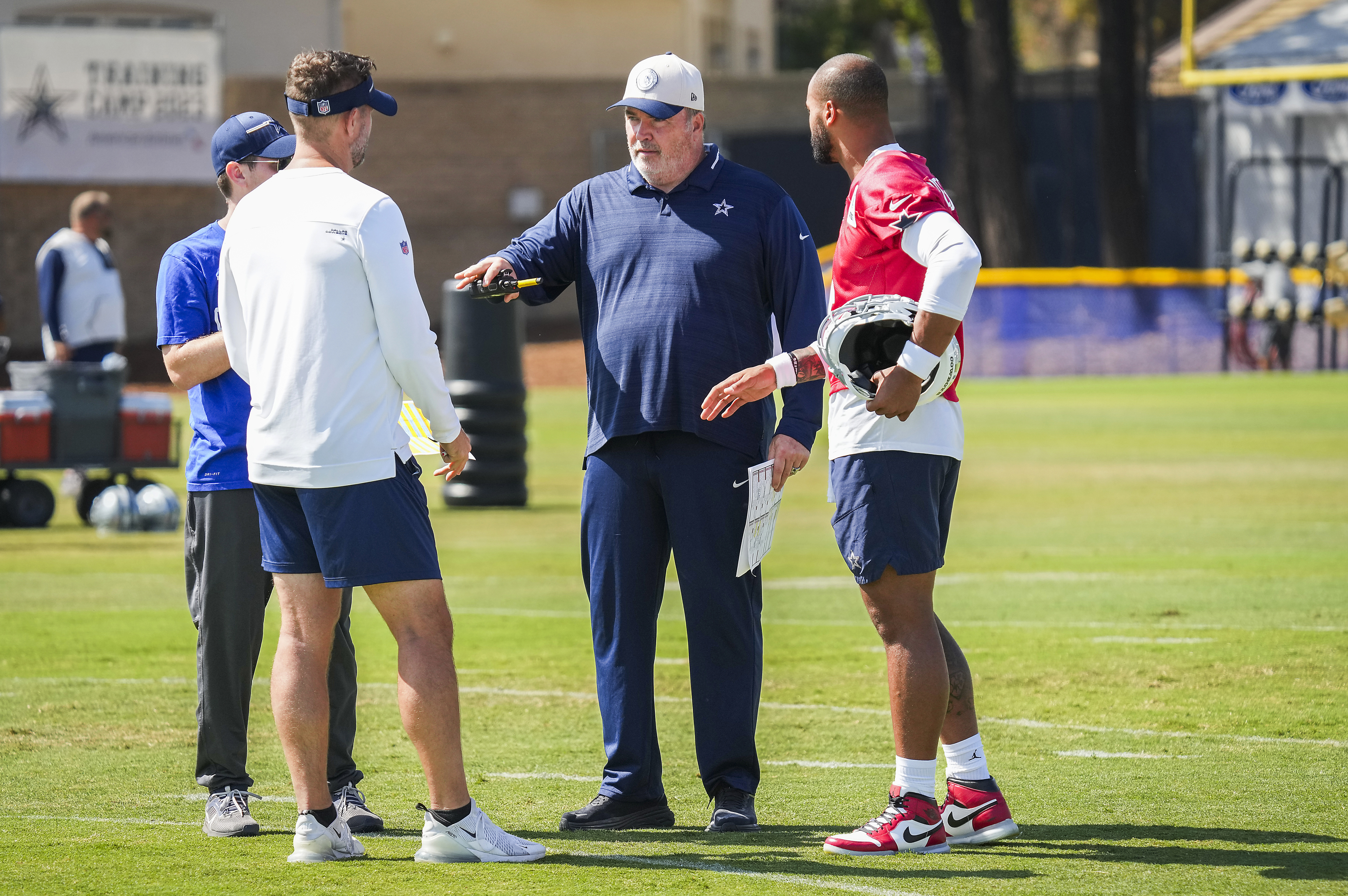 Dak Prescott has a new play-caller in Mike McCarthy as the Cowboys