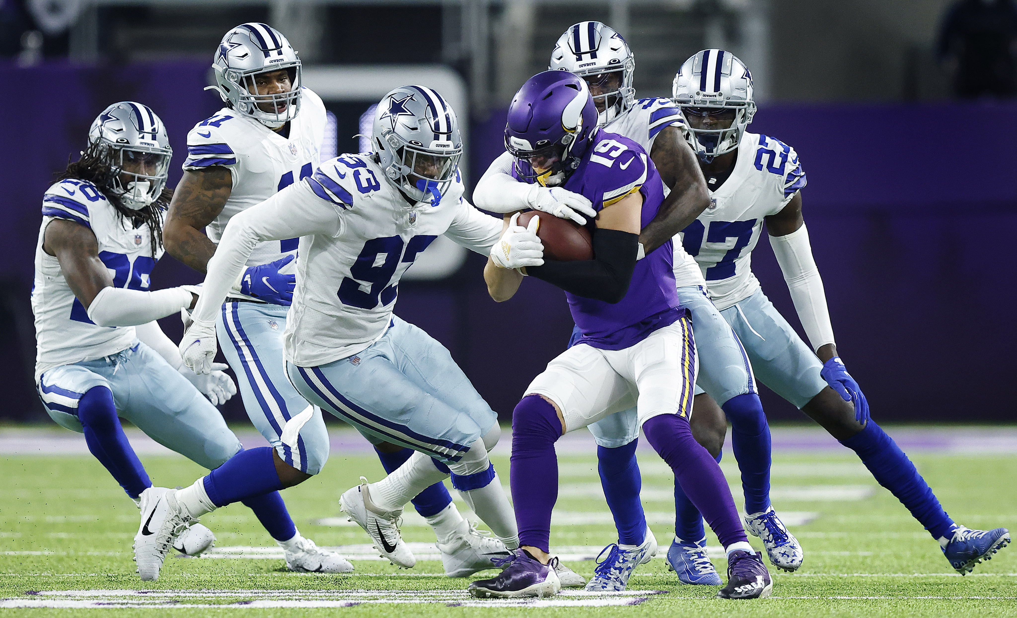 Dallas Cowboys 20-16 Minnesota Vikings: Cooper Rush leads Cowboys to  victory in first career NFL start, NFL News