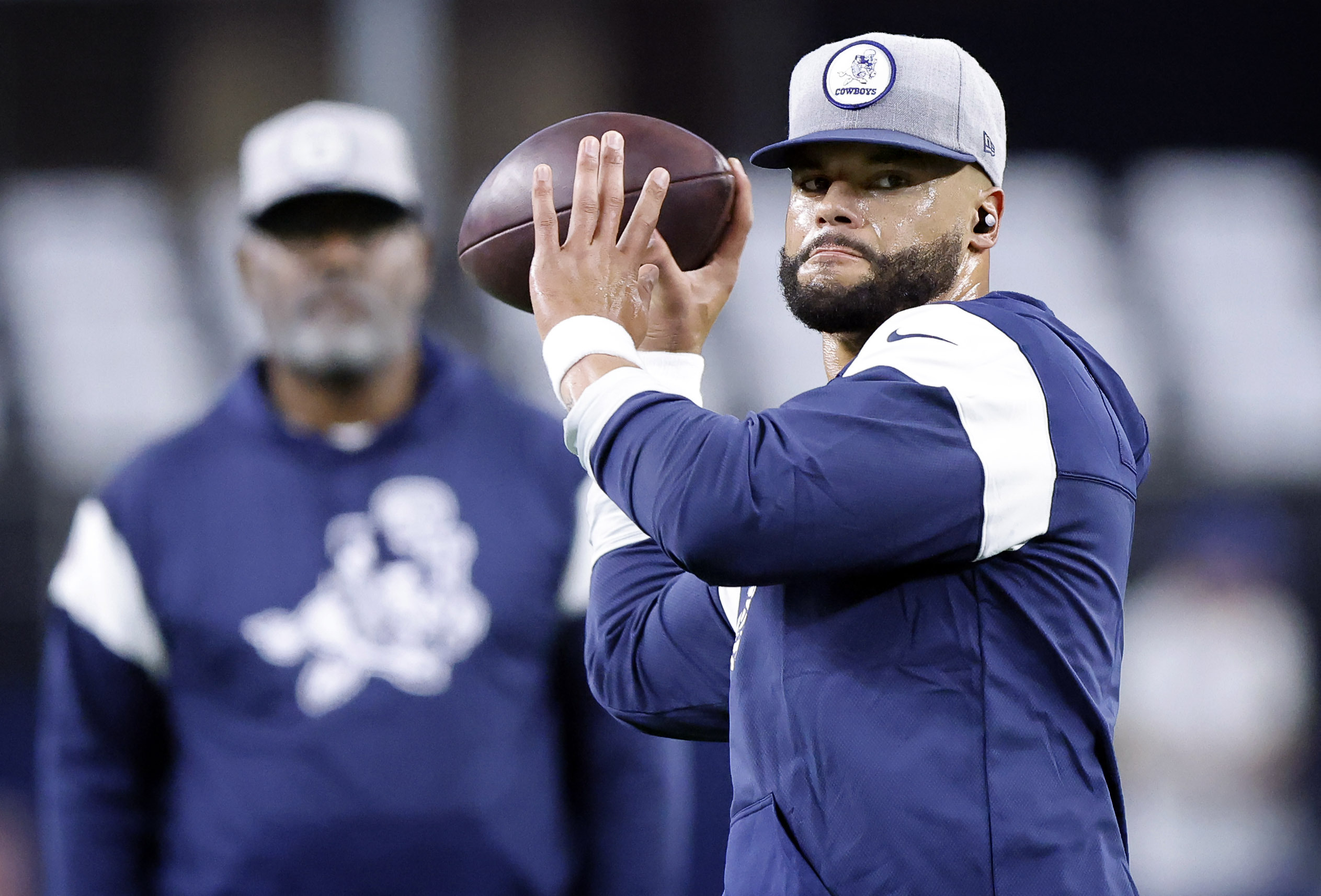 Dallas Cowboys QB Dak Prescott addresses Jerry Jones 1957 photo