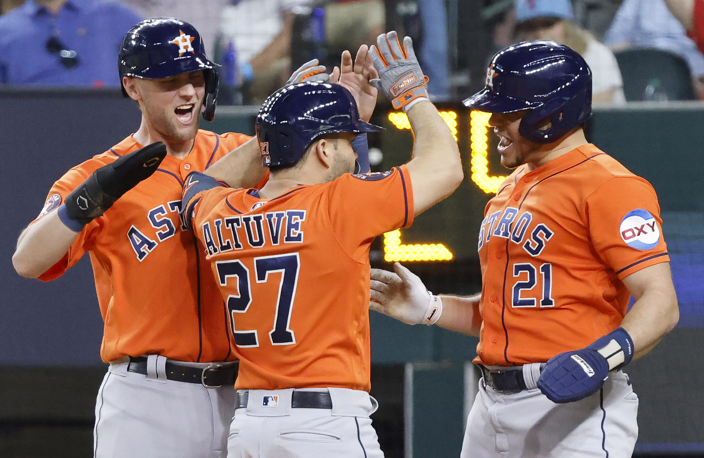 The Astros can't stop slugging at Globe Life Field. José Altuve doesn't  want to hear it