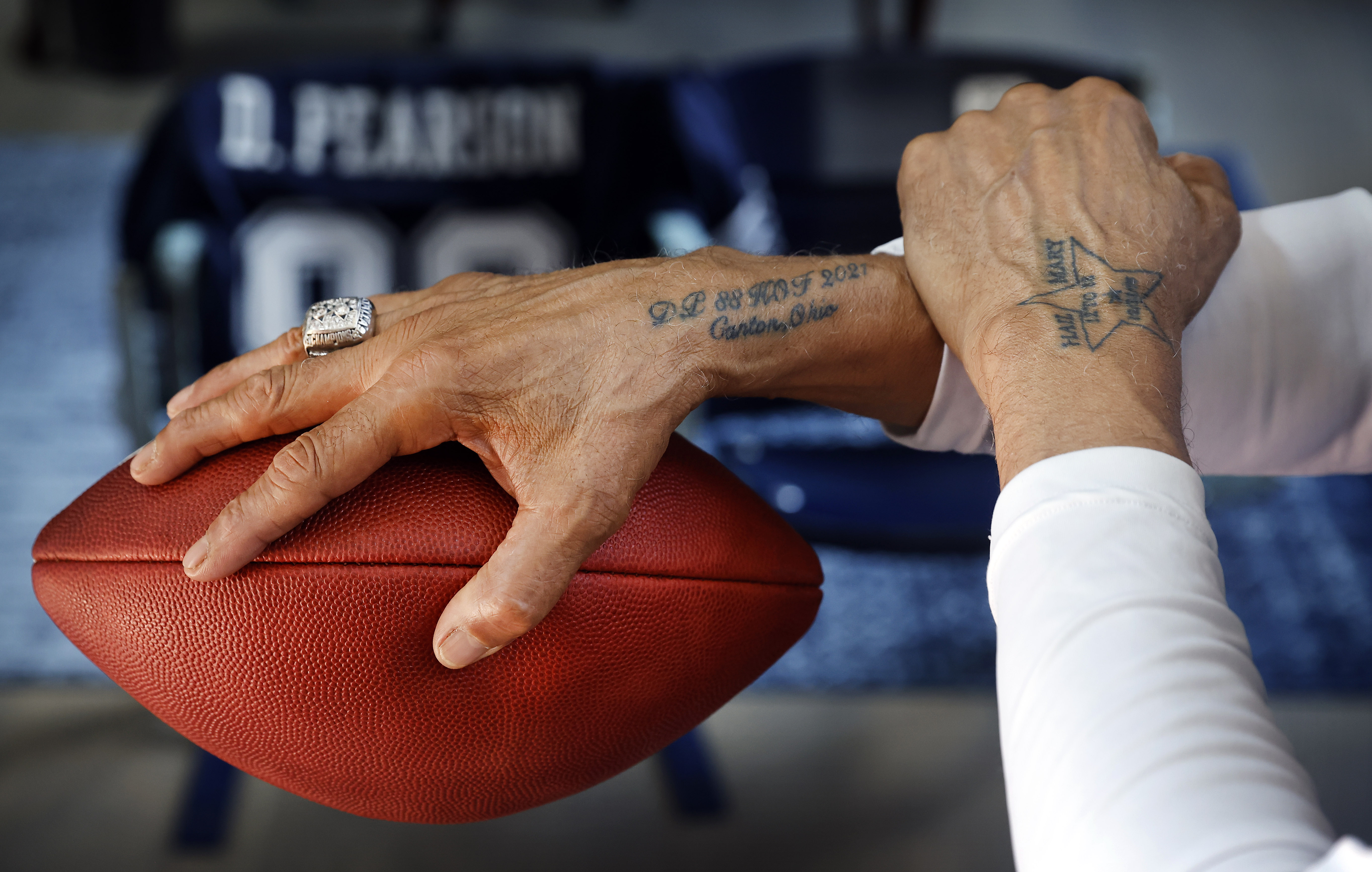 Dallas Cowboys Hall of Famer Drew Pearson discusses No. 88