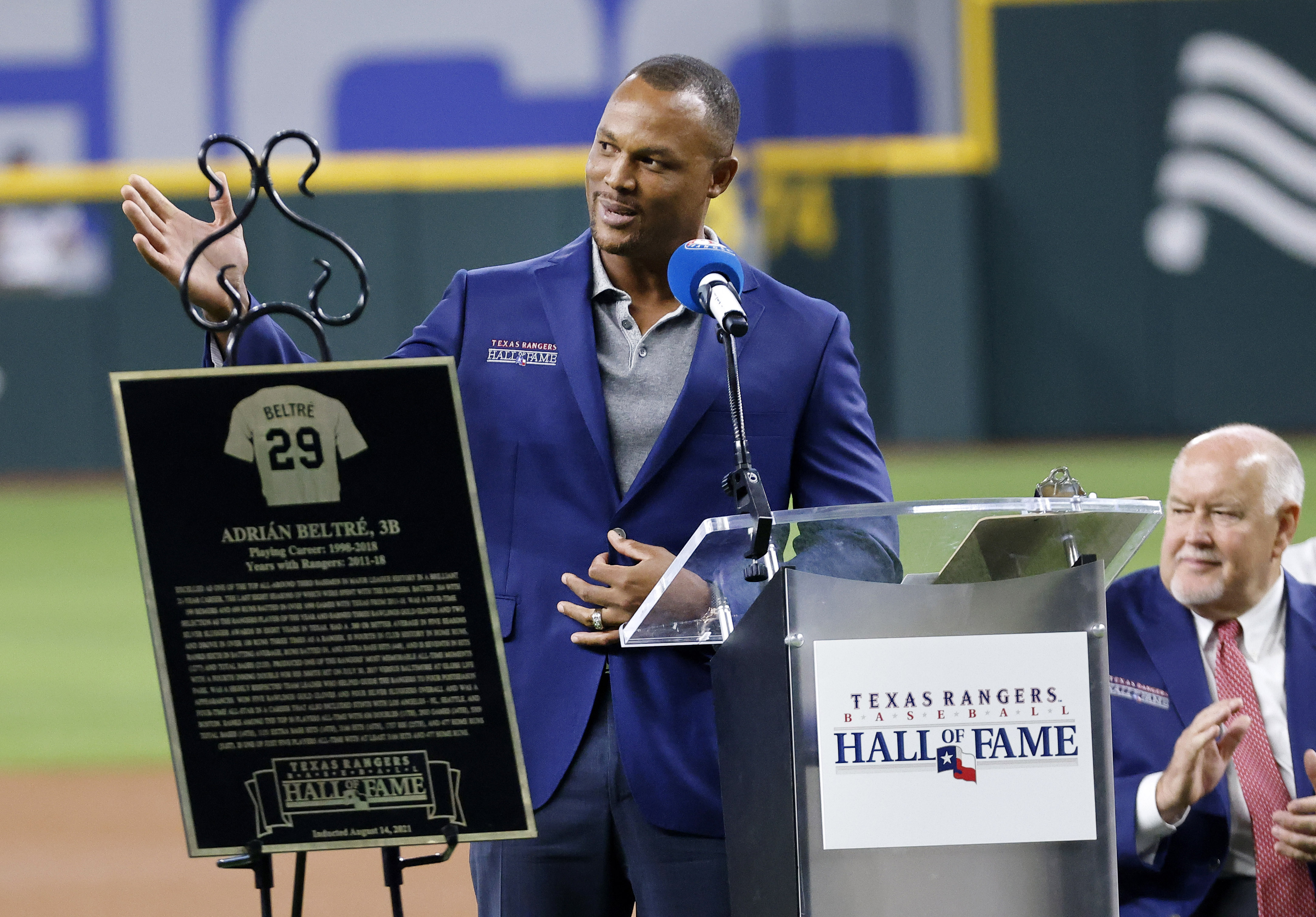 Adrian Beltre & Chuck Morgan to be Inducted into Rangers Baseball