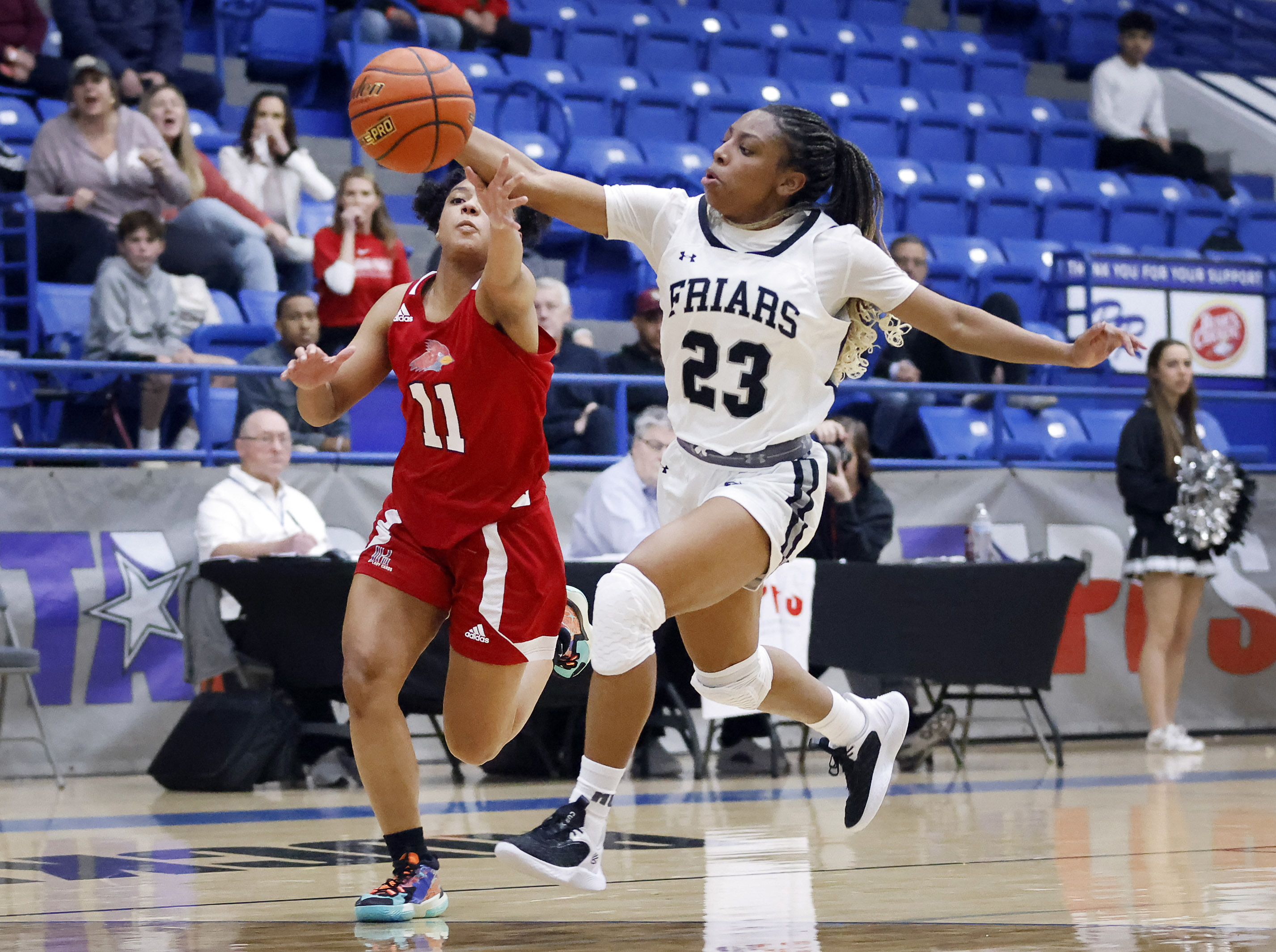 TAPPS hoops playoff pairings Matchups past round results for