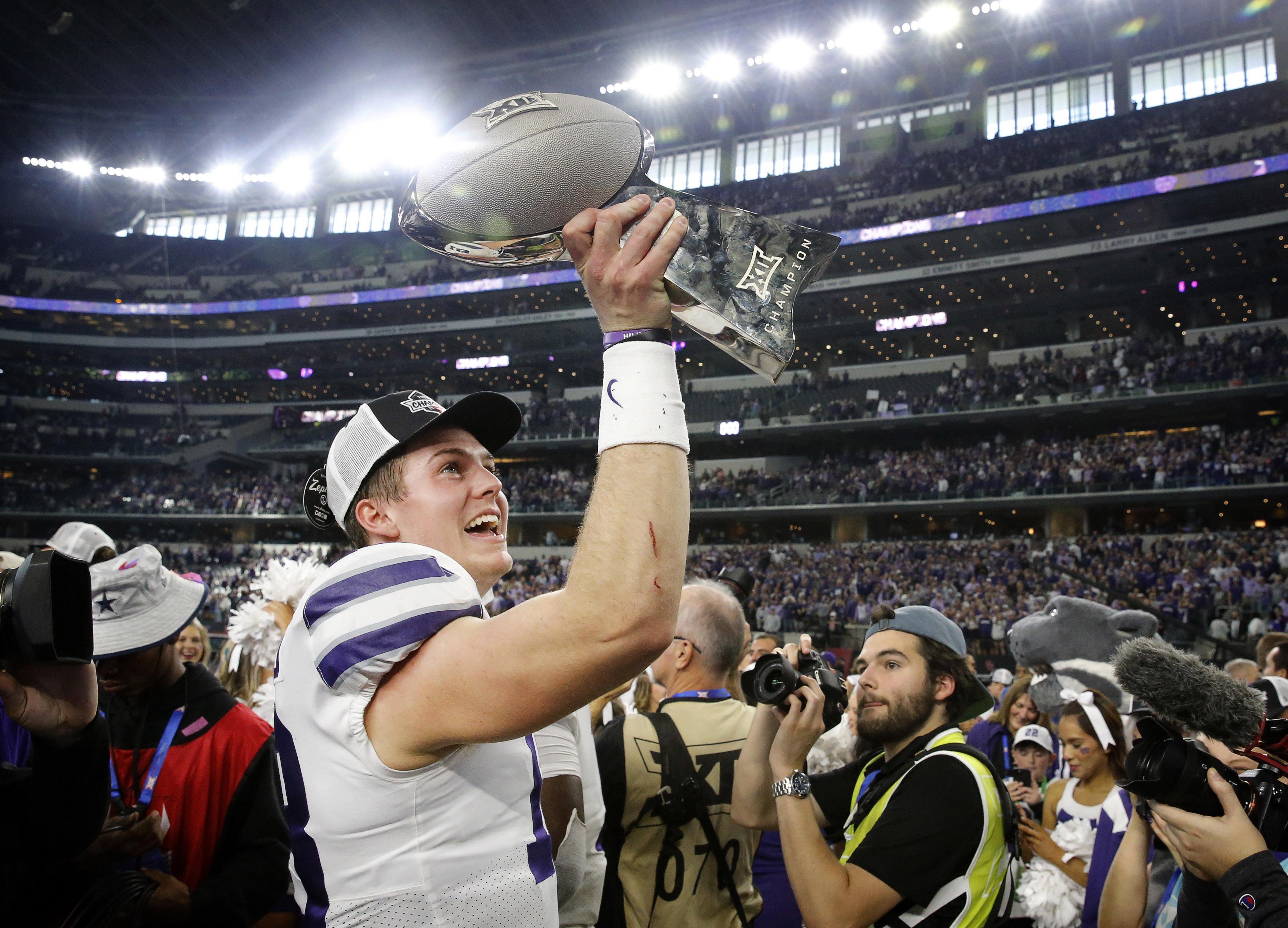 Horned Frog Heartbreak See Photos From Tcus Big 12 Championship Loss To Kansas State 7239