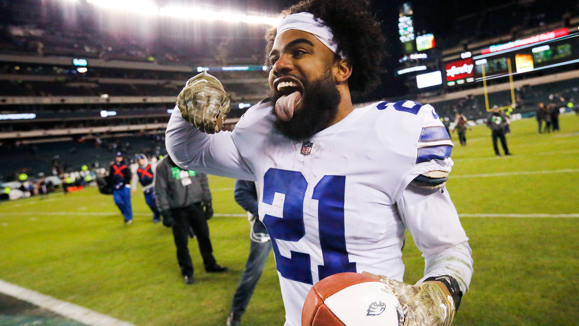 Ezekiel Elliott buscará llegar a la 1,000 yardas en el último juego de la  temporada de los Cowboys