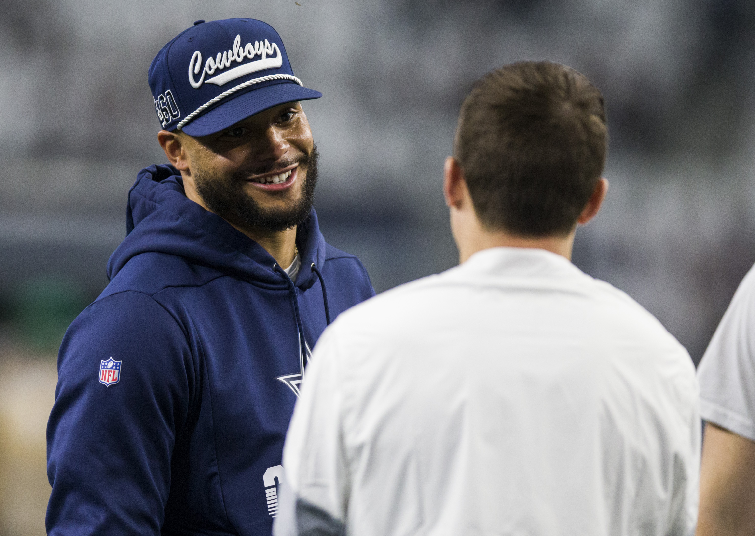 Dak Prescott's Ballcap Is From The Metroplex