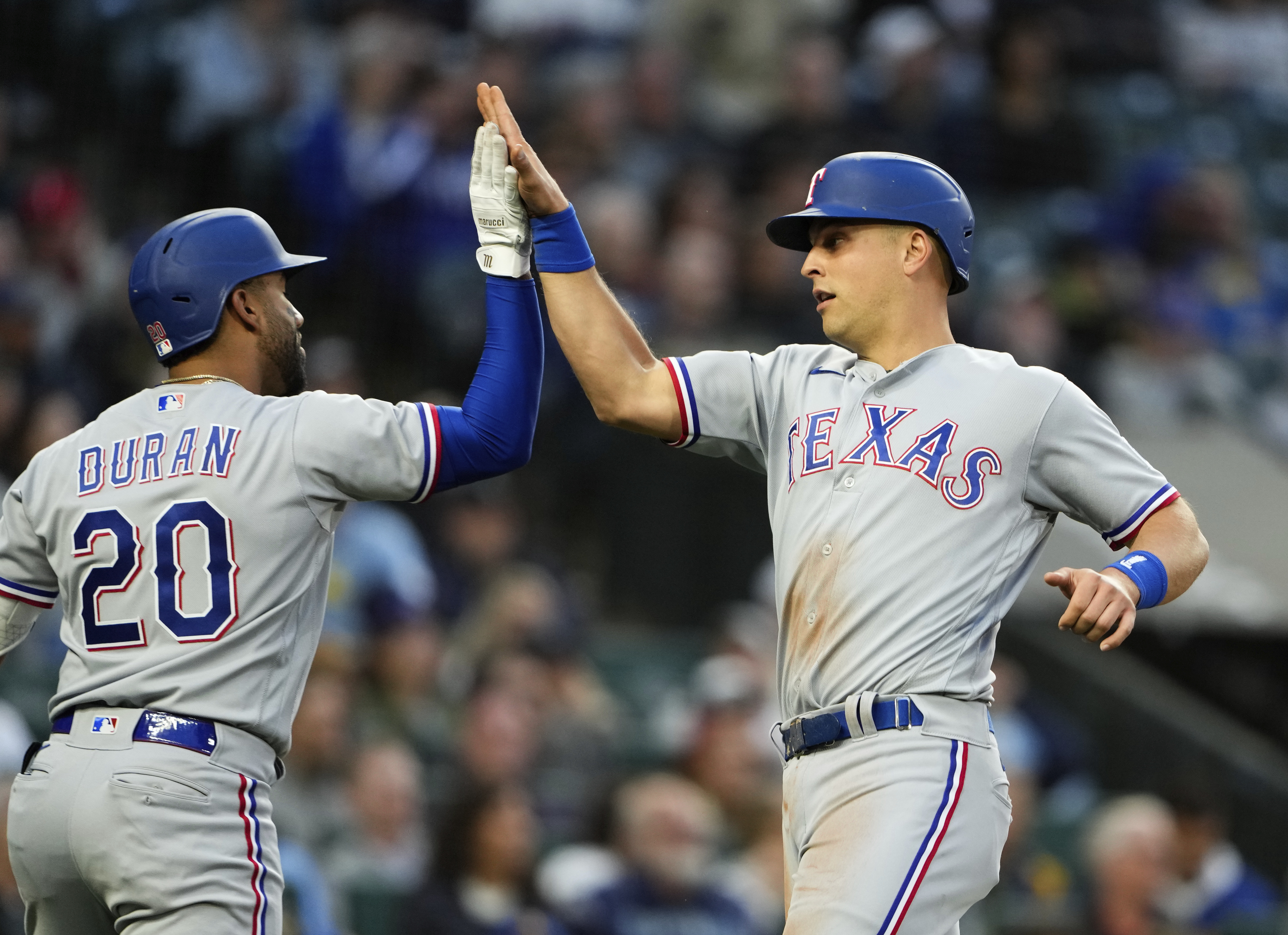 How Rangers' offense spoiled perfect game bid from Mariners' Logan Gilbert