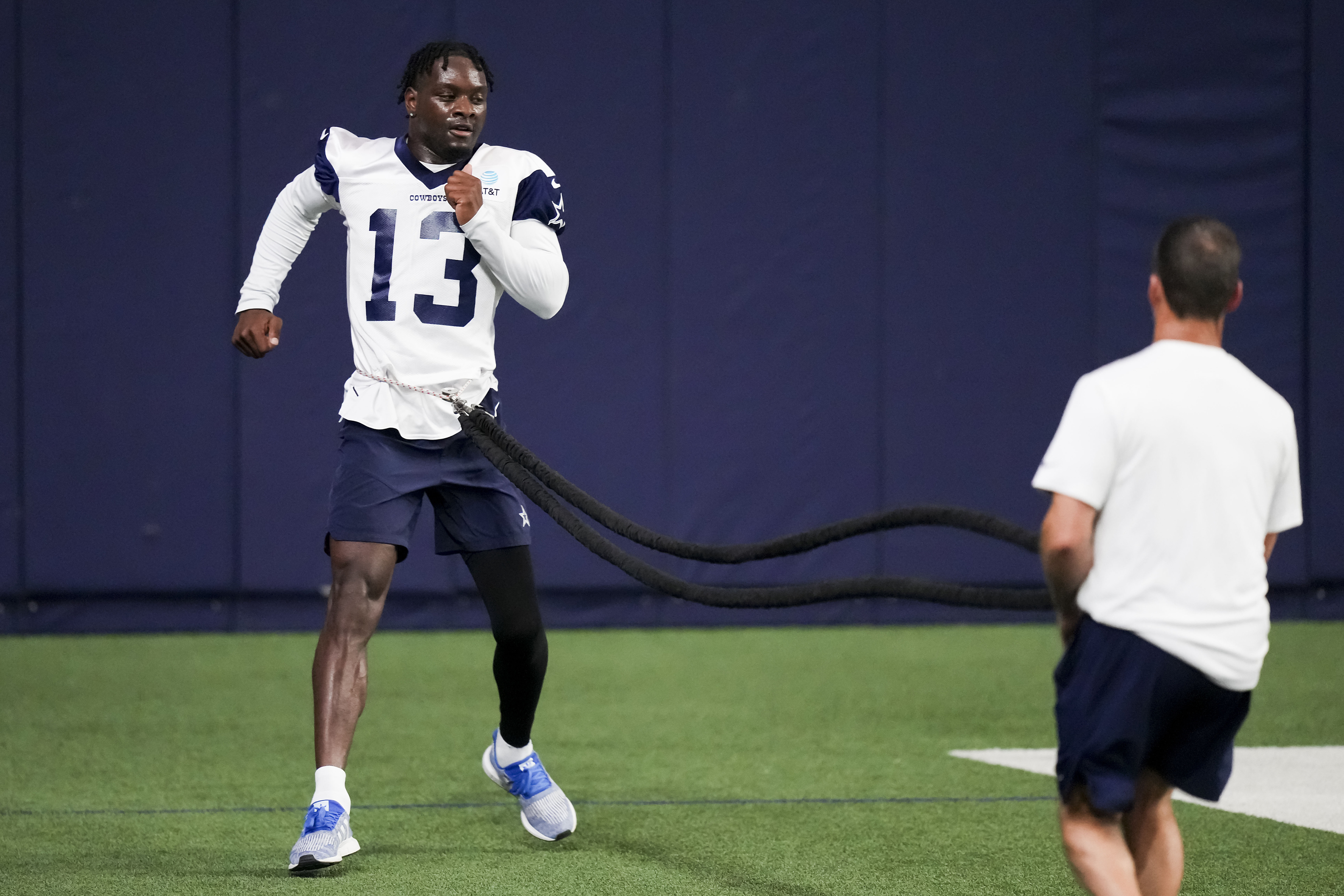 Michael Gallup on ACL Surgery Return, Cowboys OTAs