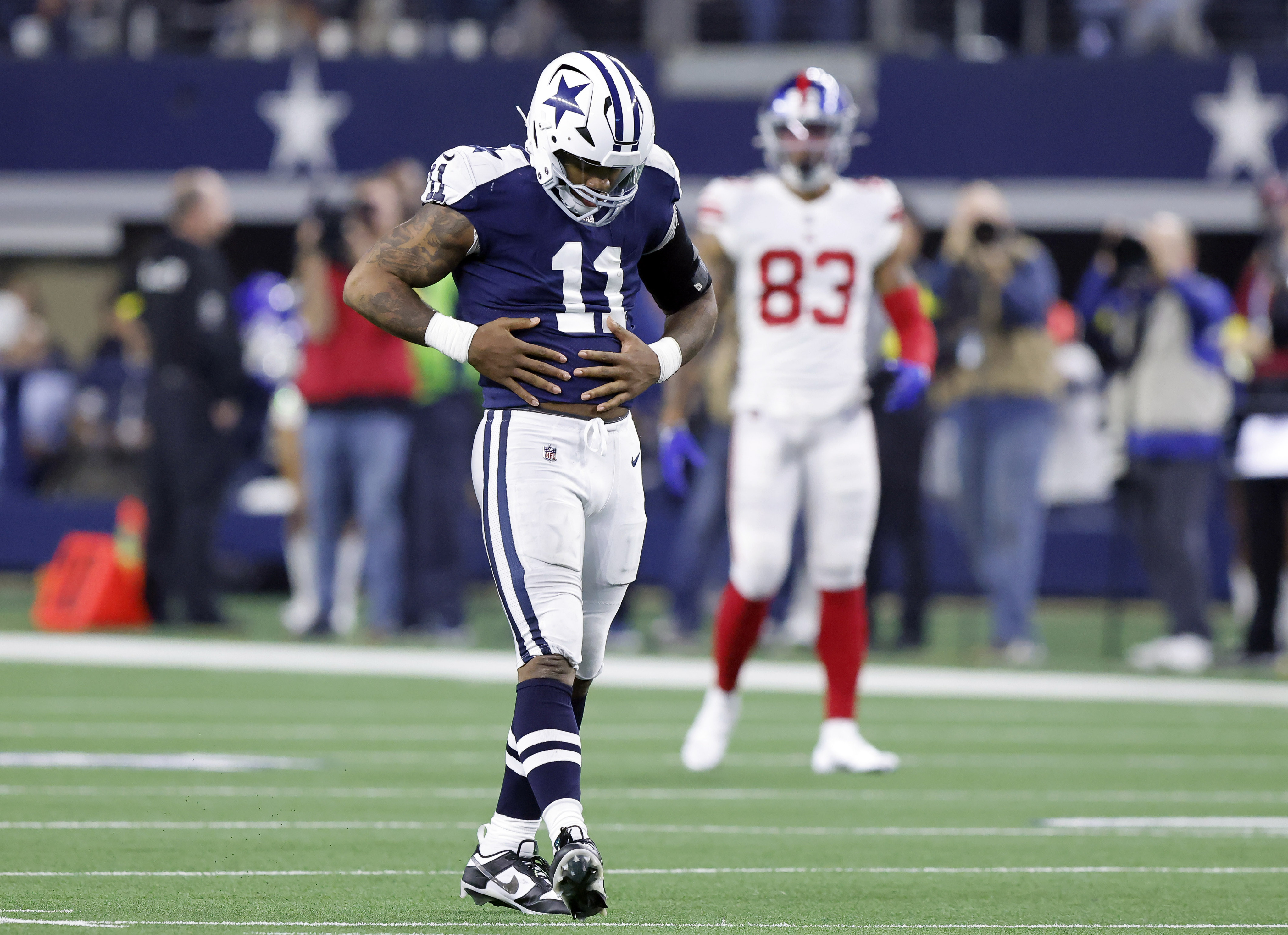 Micah Parsons among dozen Cowboys players in top 10 at position for Pro Bowl  fan voting