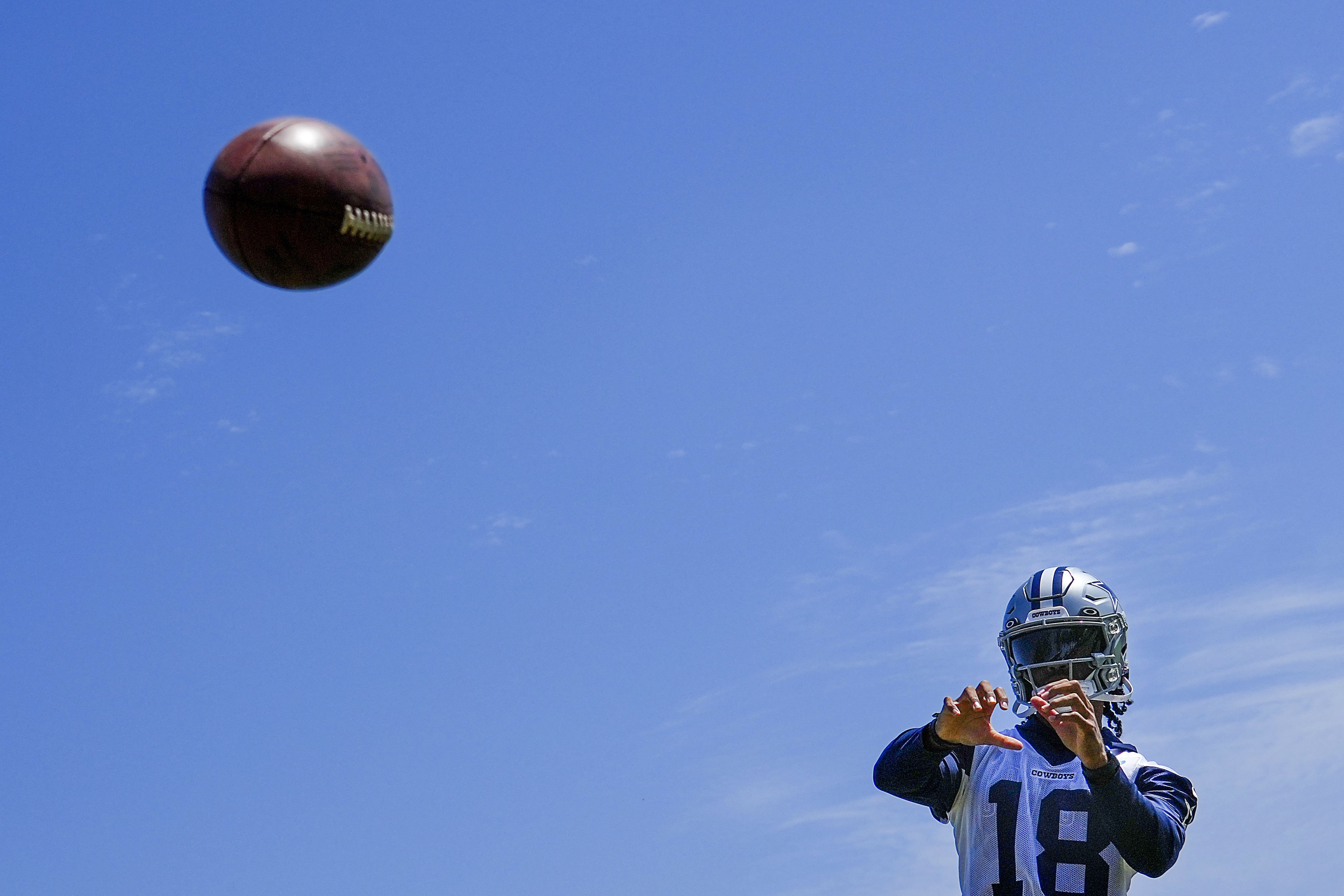 Photos: Cowboys training camp walk-through on Wednesday in Oxnard