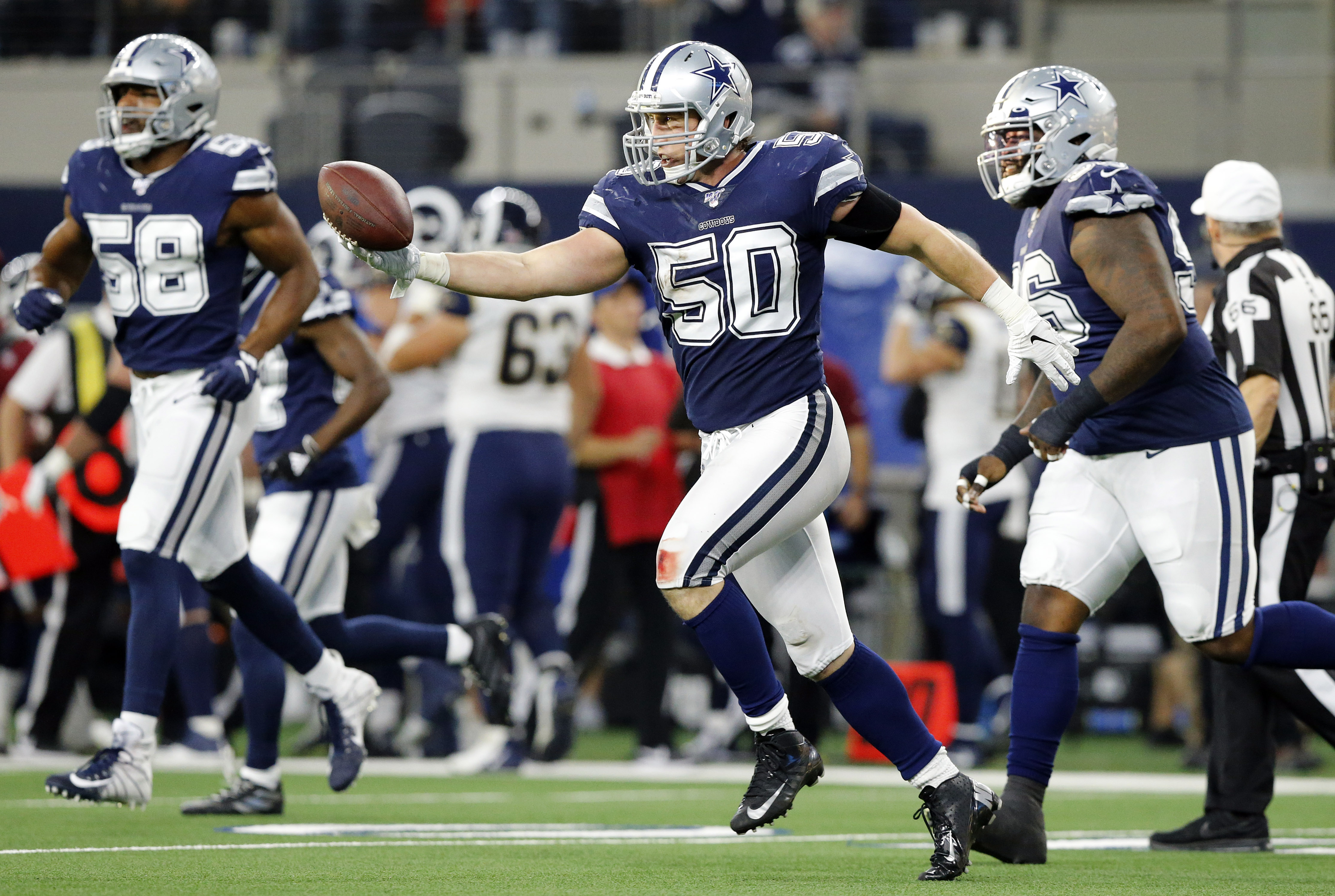 Is Cowboys linebacker Sean Lee the victim of a prank?