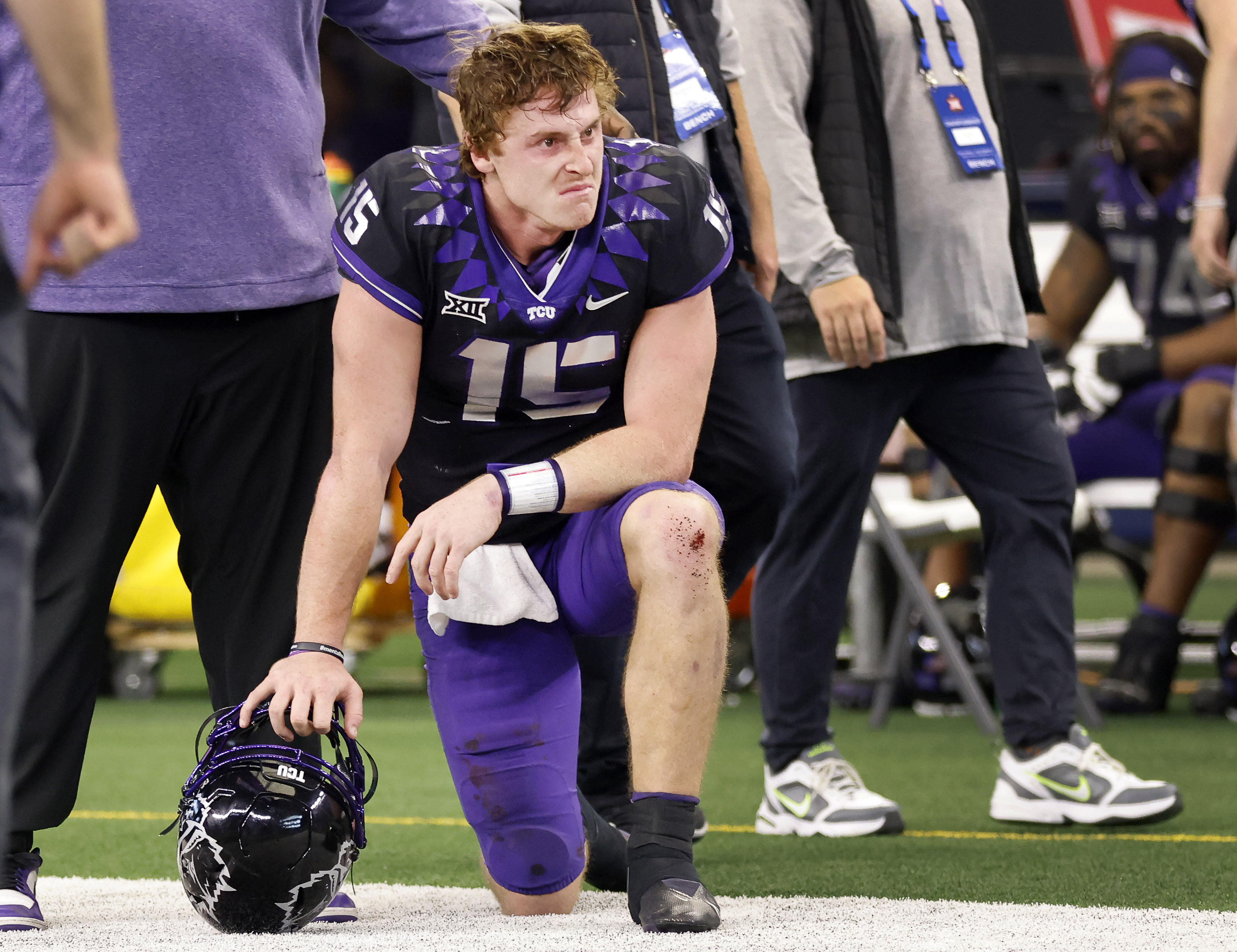 Horned Frog Heartbreak See Photos From Tcus Big 12 Championship Loss To Kansas State 2315