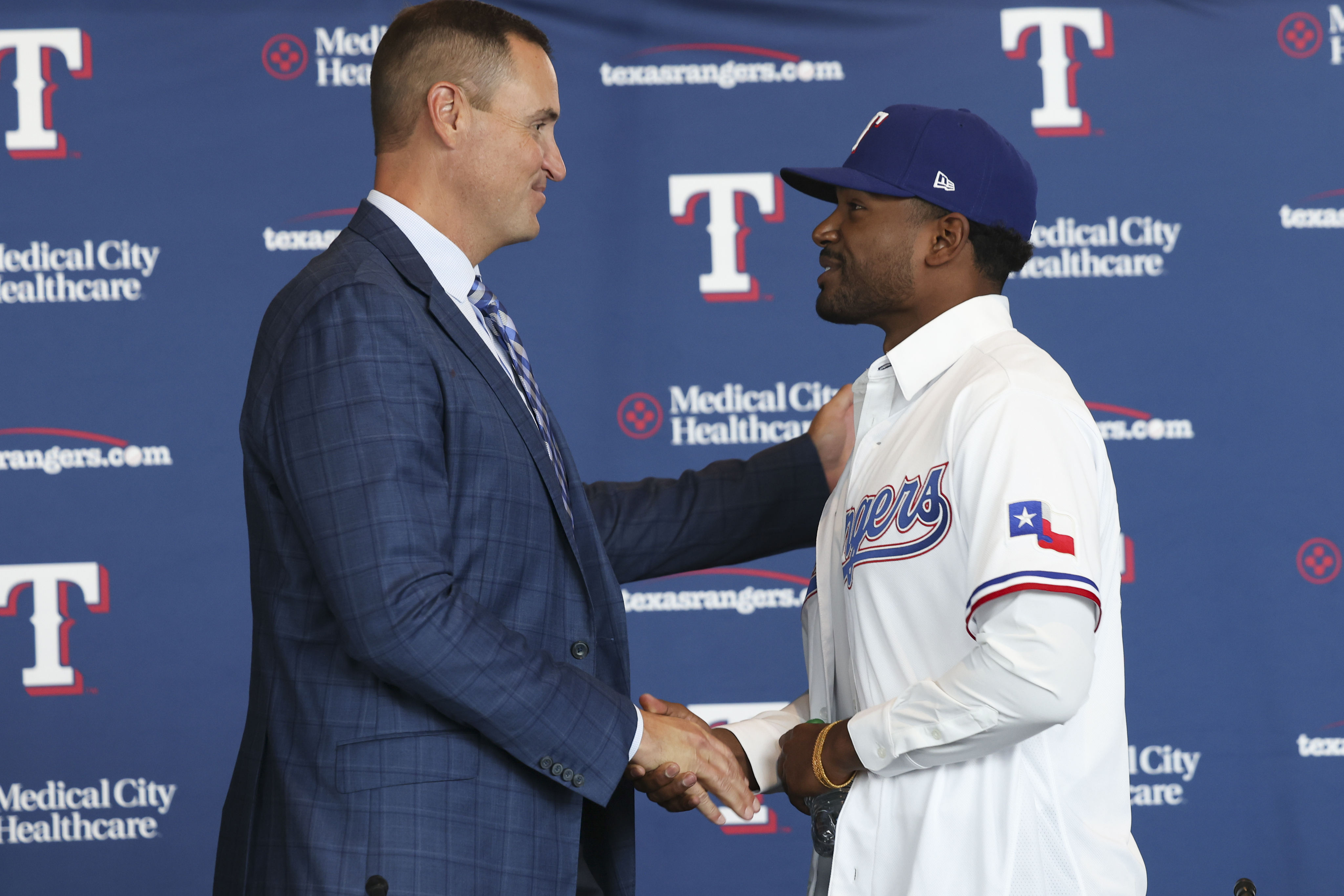 Josh Jung had high praise for Kumar Rocker after facing Rangers' prospect  in camp