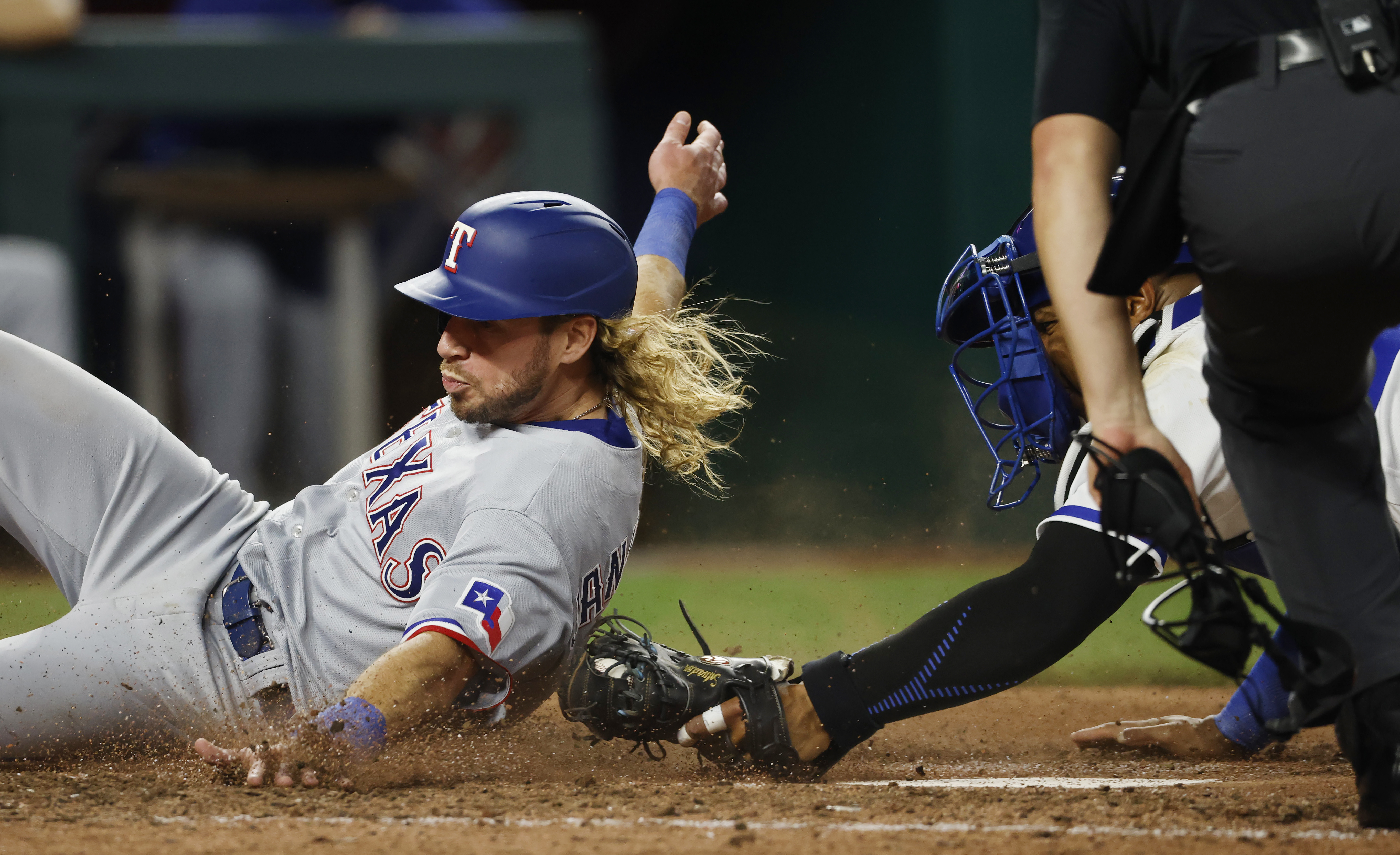 Rangers outfielder Travis Jankowski likely headed to IL, but club is thin  on replacements