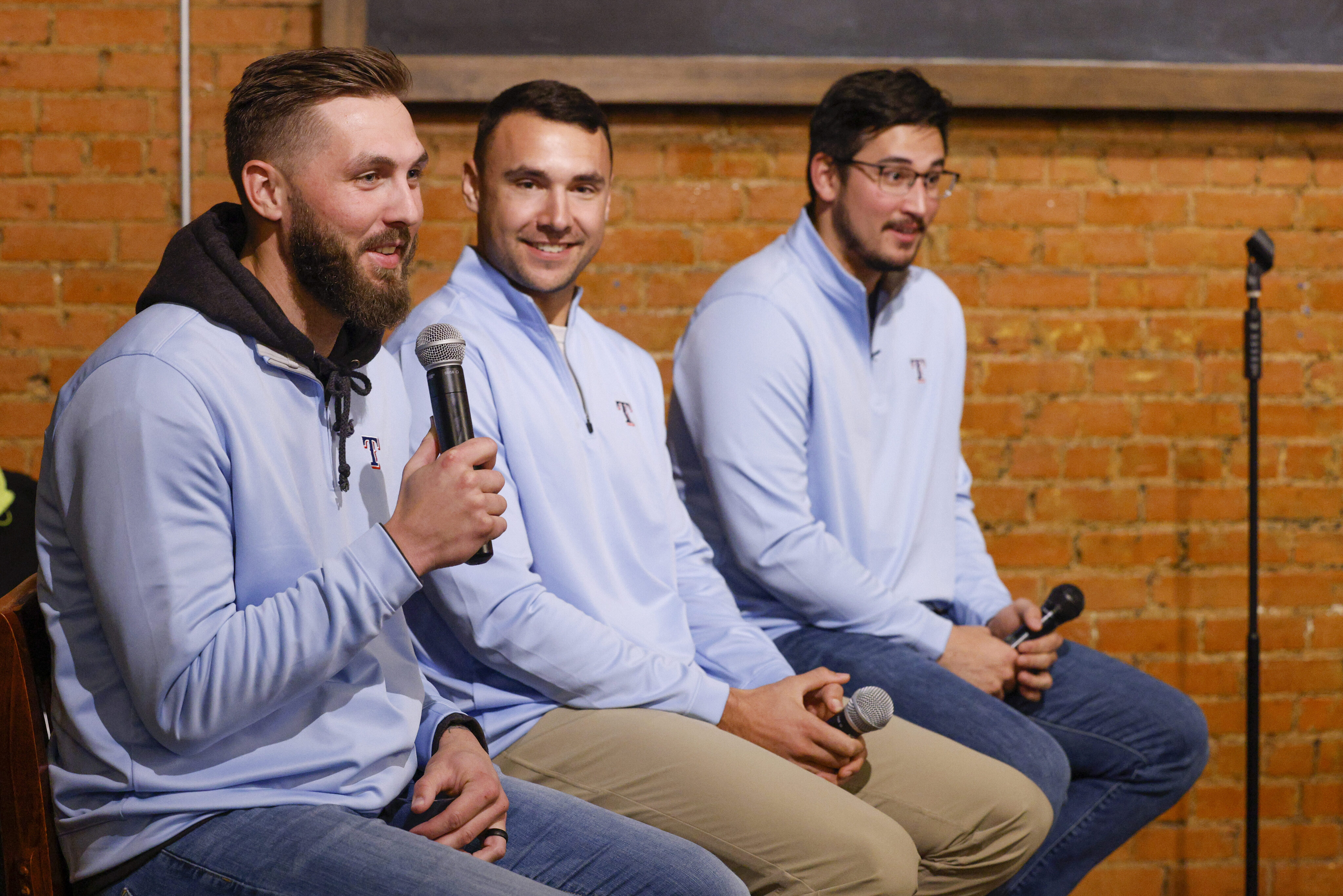Photos Evan Grant Teams Up With Rangers Pitchers To Host A Texas photos-evan-grant-teams-up-with-rangers-pitchers-to-host-a-texas
