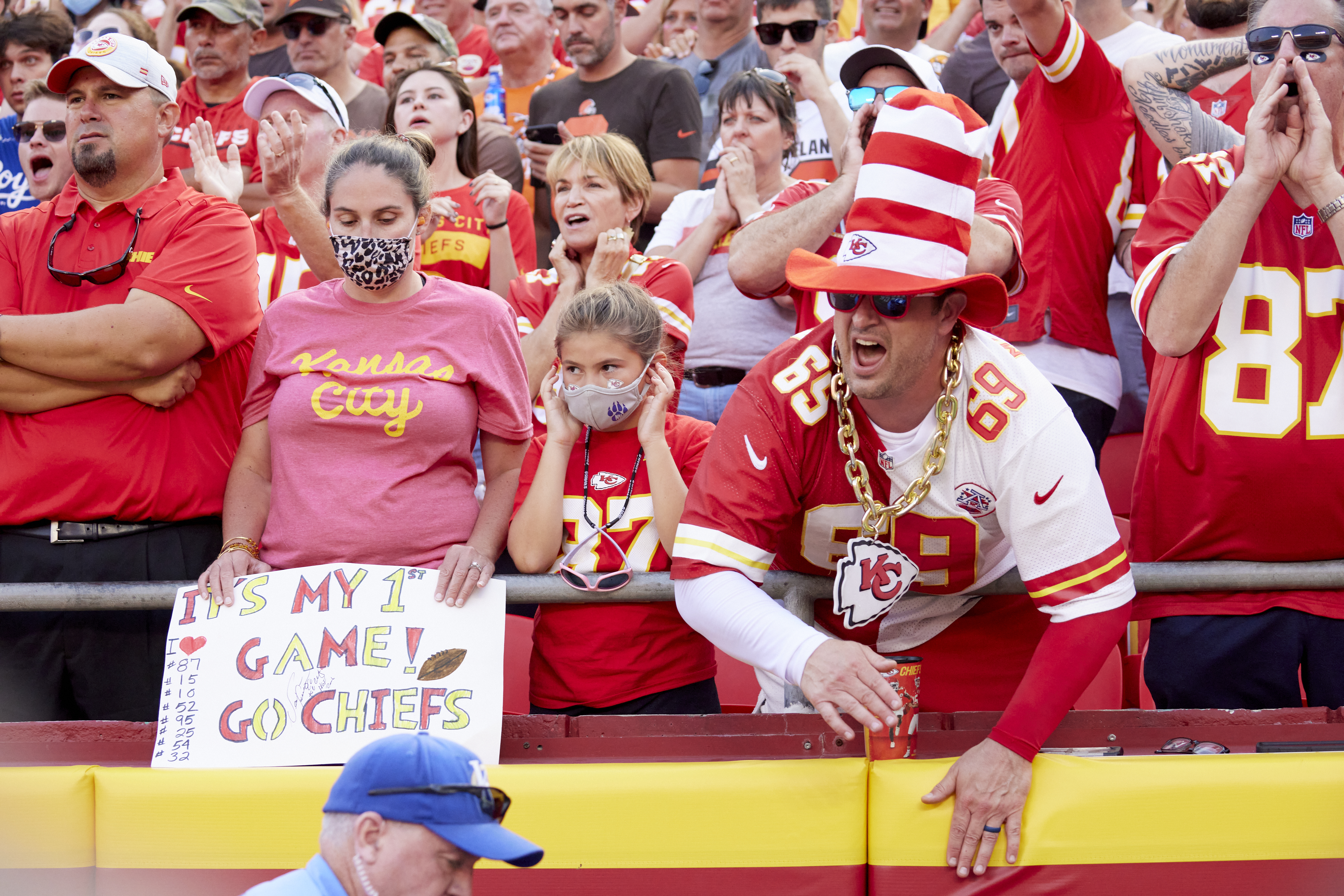 Section 120 at Arrowhead Stadium 