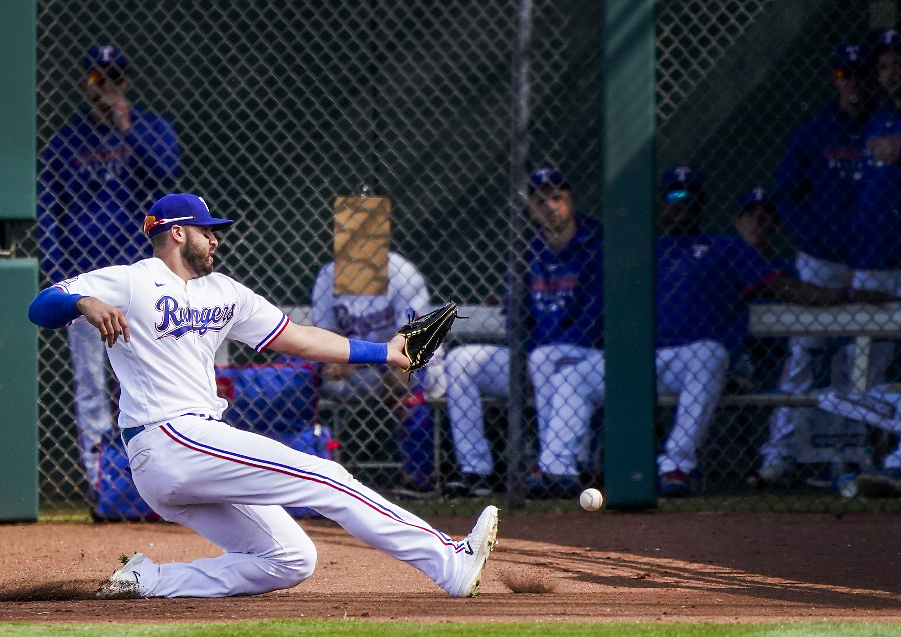 Texas Rangers option Jose Trevino, Luke Farrell