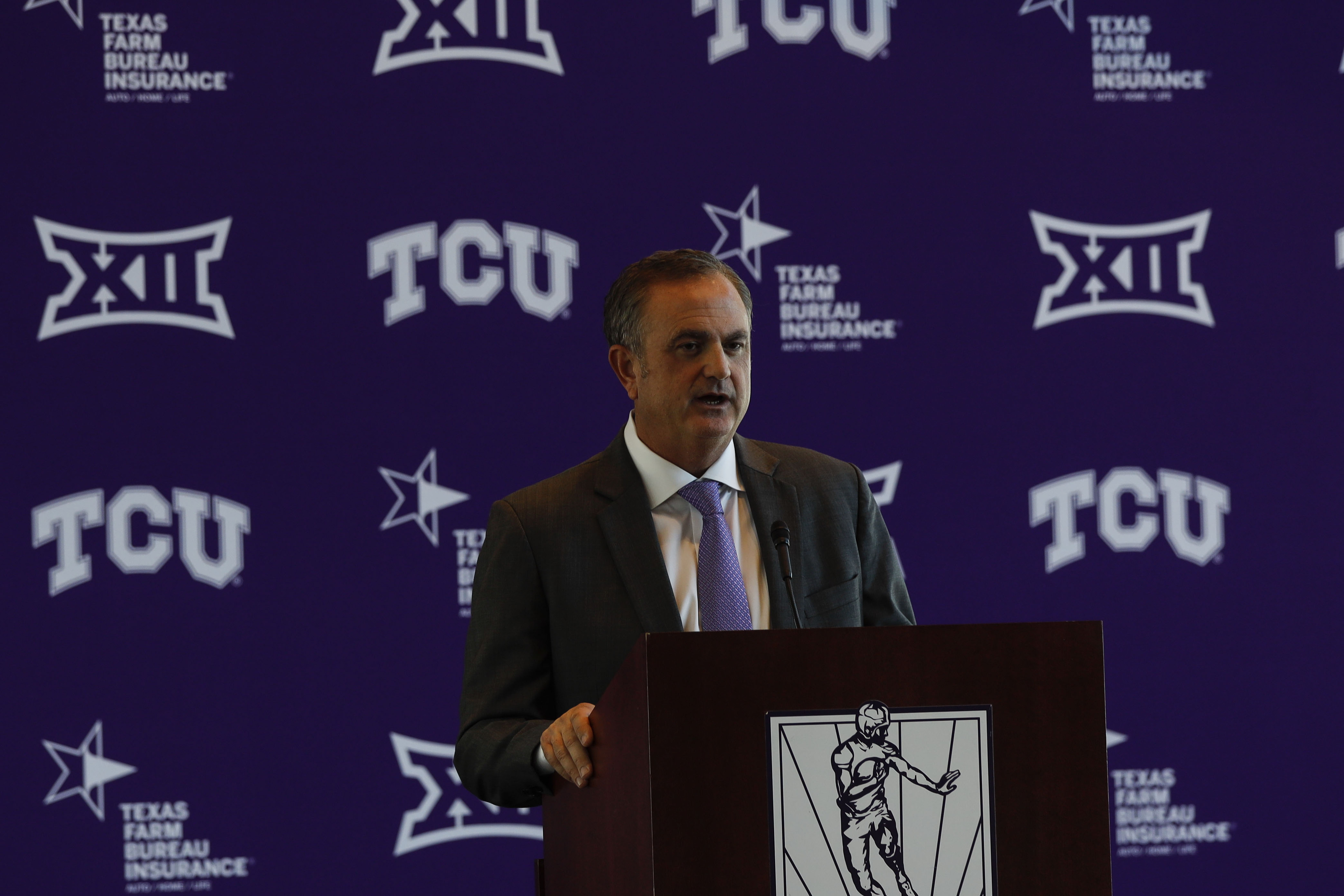 It S Official TCU Introduces Sonny Dykes As Horned Frogs New Head Coach See Photos