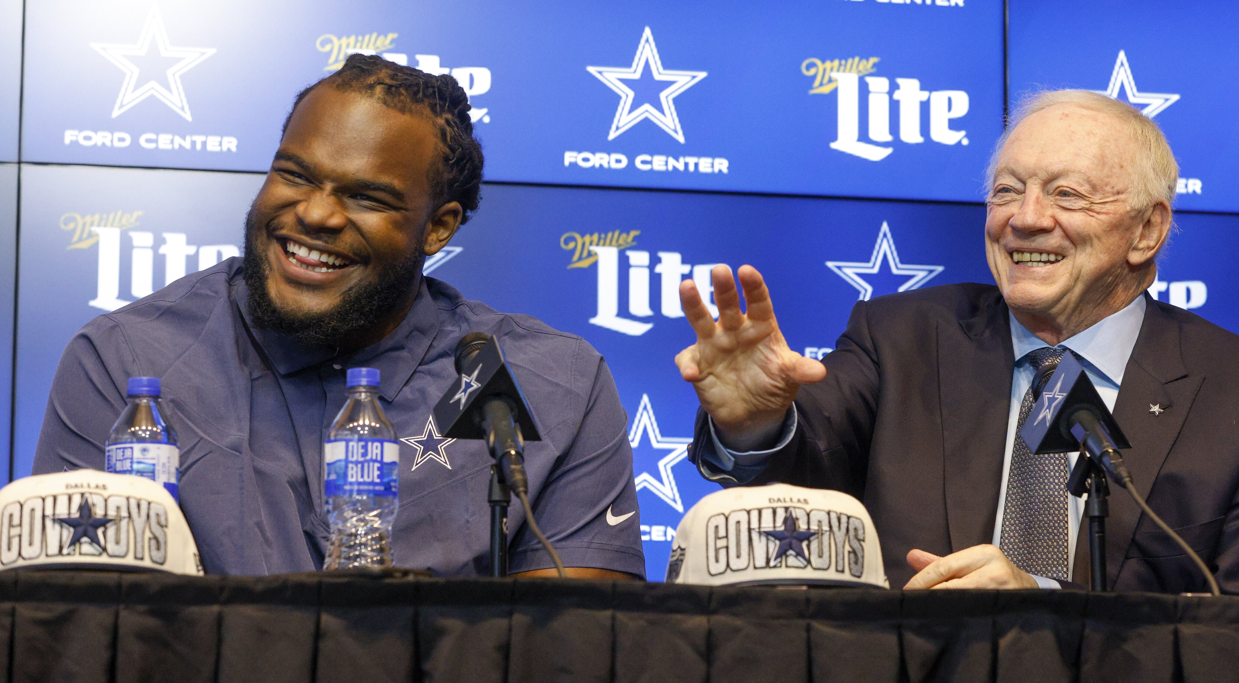 Jerry Jones gives backstory on Dallas Cowboys, Tyler Smith pick in