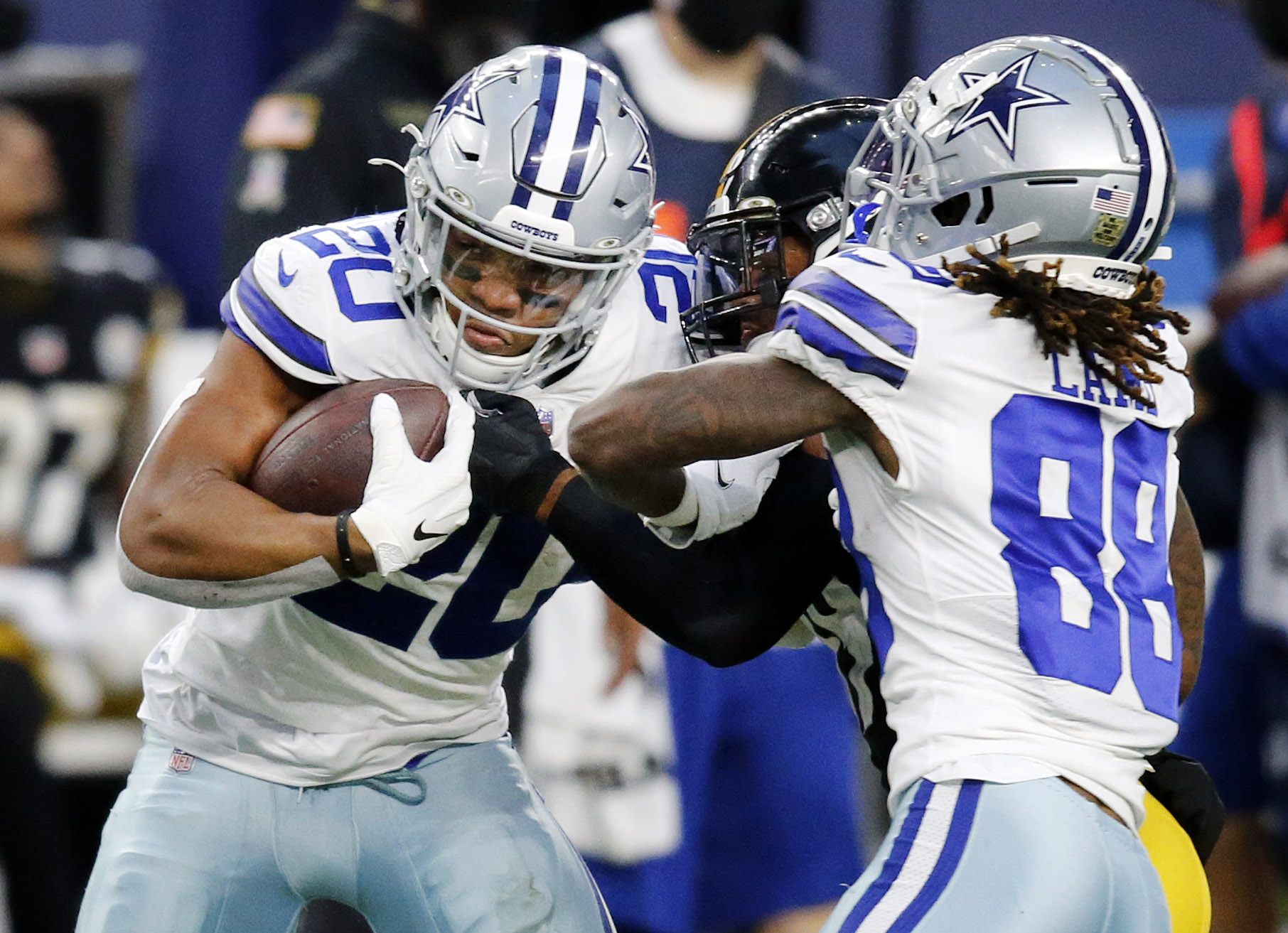 Tony Pollard talks about the Dallas Cowboys' fast start, his recent  success, and more 